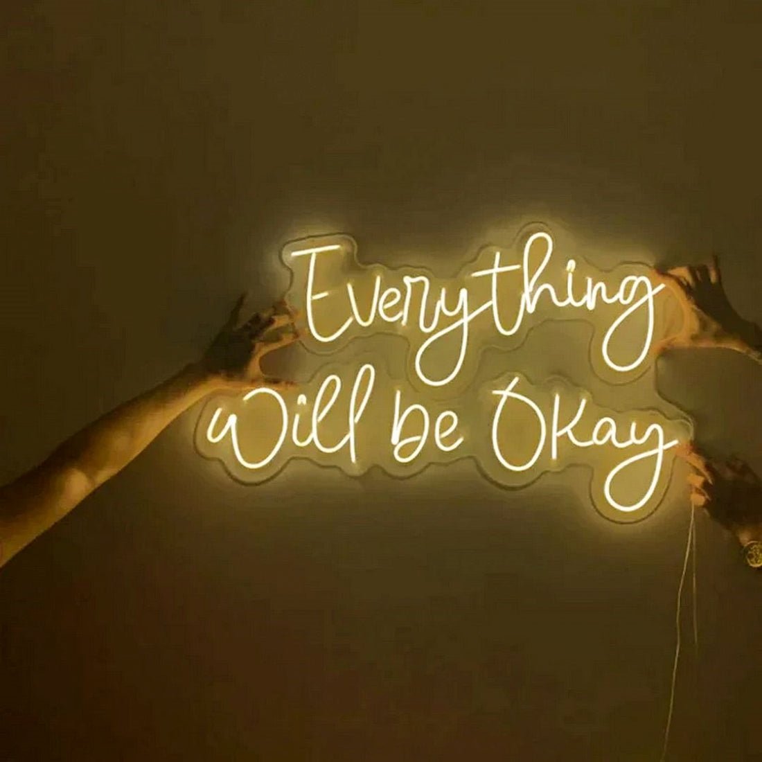 Everything Will Be Okay Led Sign Business Neon Sign - Shineneon