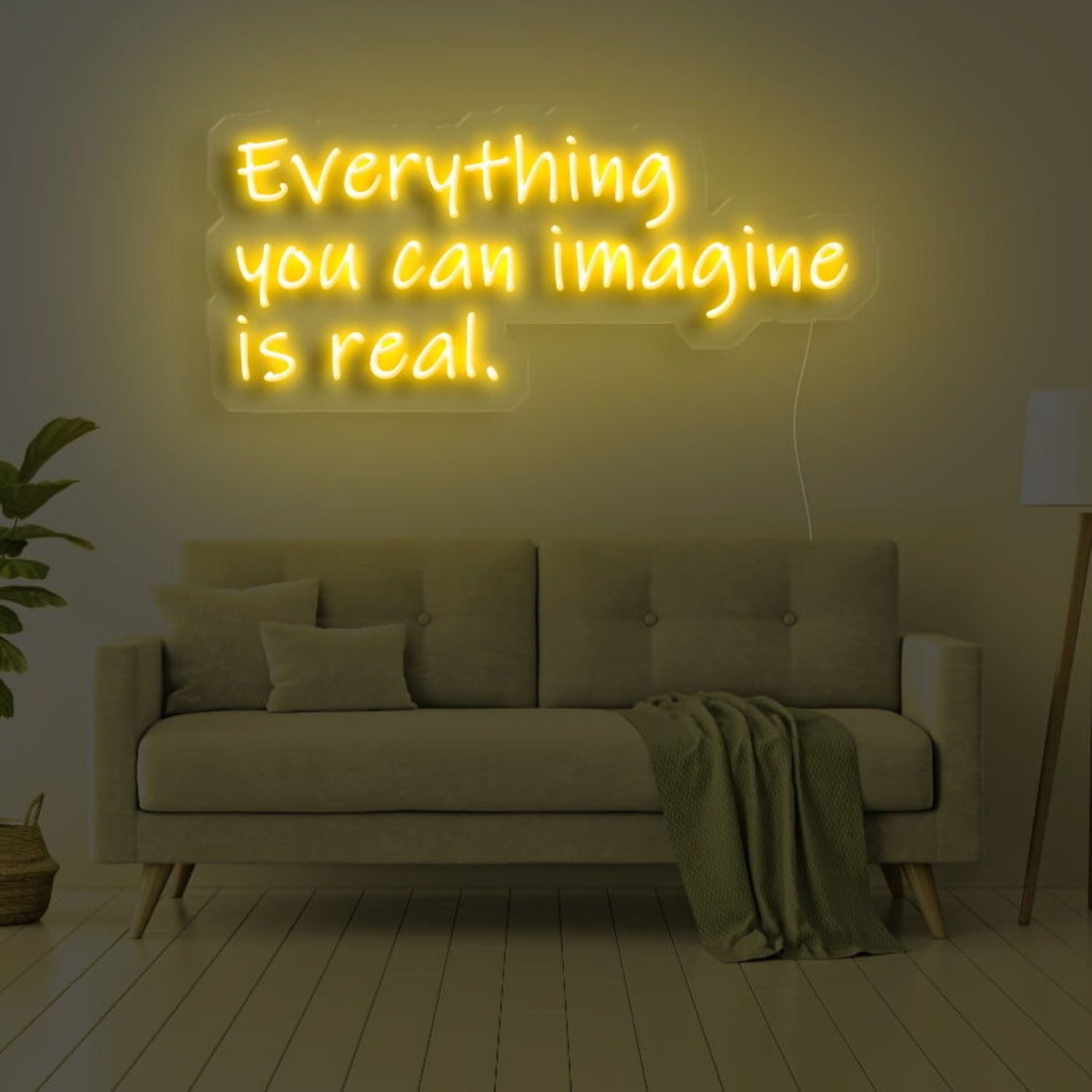 Everything You Can Imagine Is Real Led Neon Sign - Shineneon