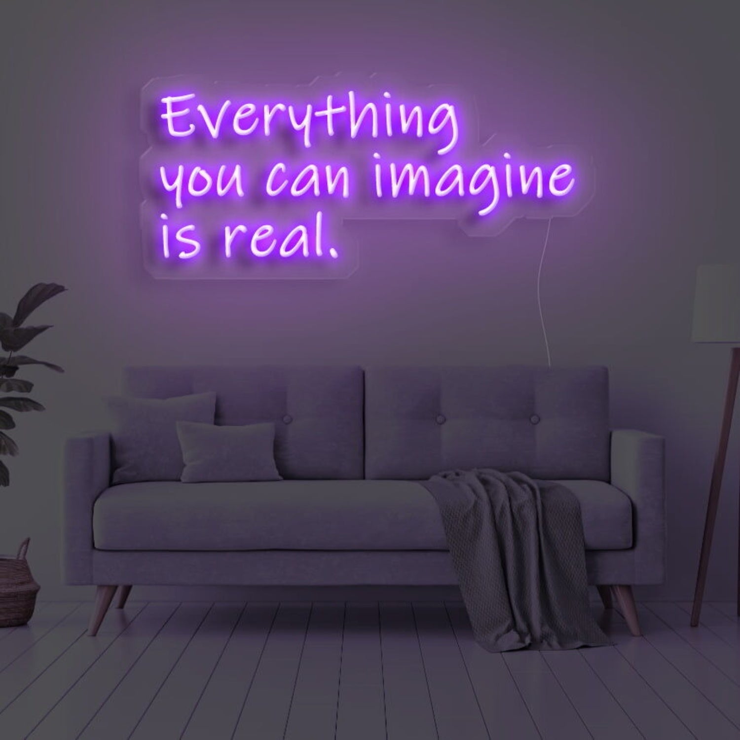 Everything You Can Imagine Is Real Led Neon Sign - Shineneon