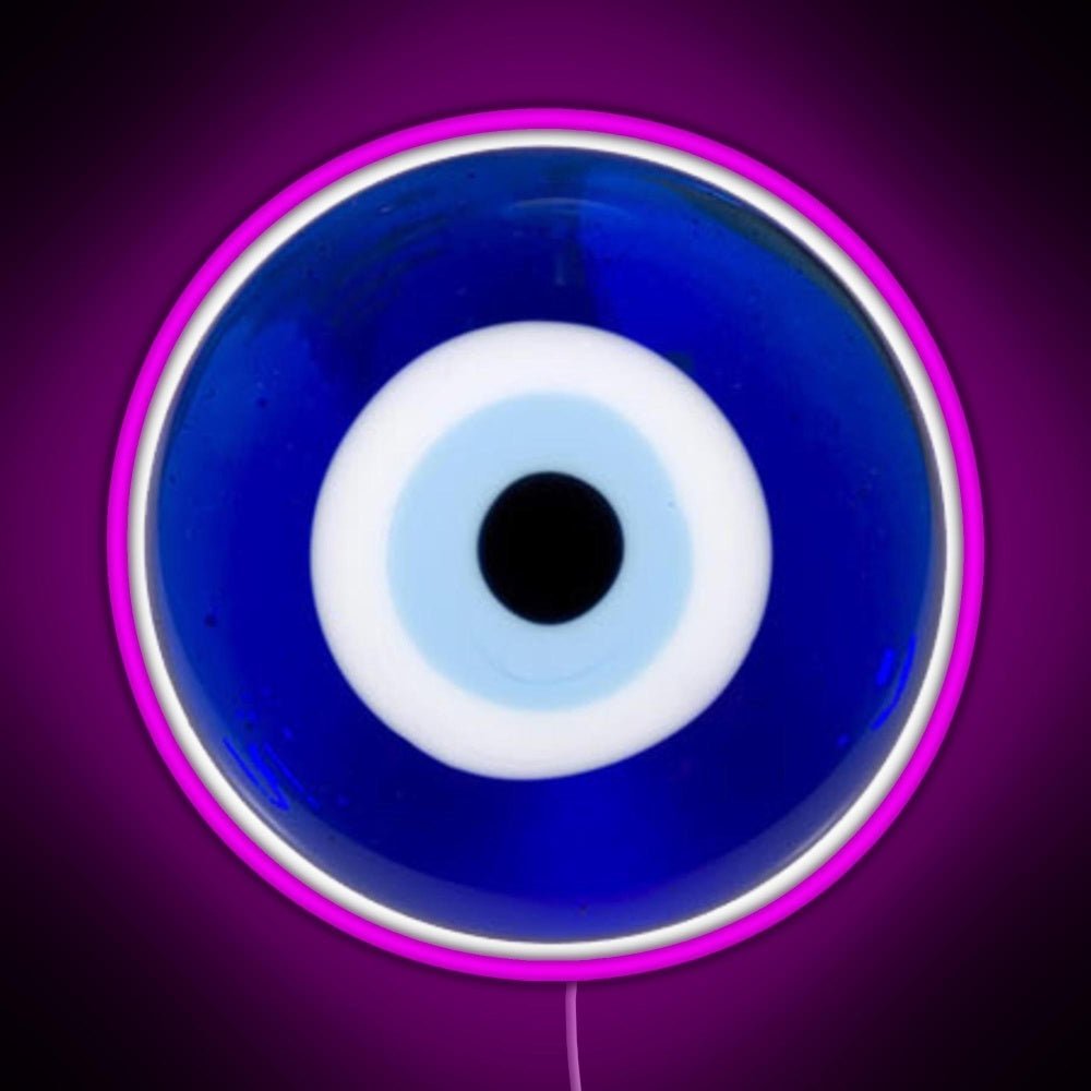 Evil Eye Rgb Led Neon Sign Pop Wall Art - Shineneon