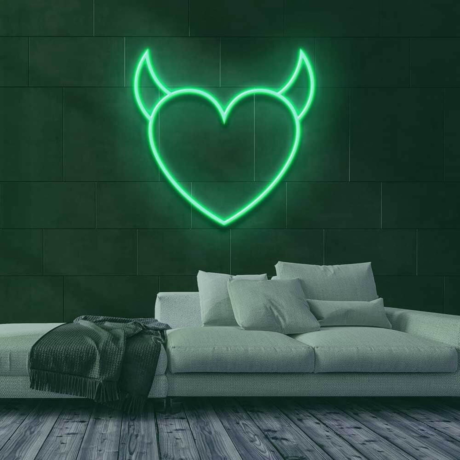 Evil Heart Neon Sign | Shineneon