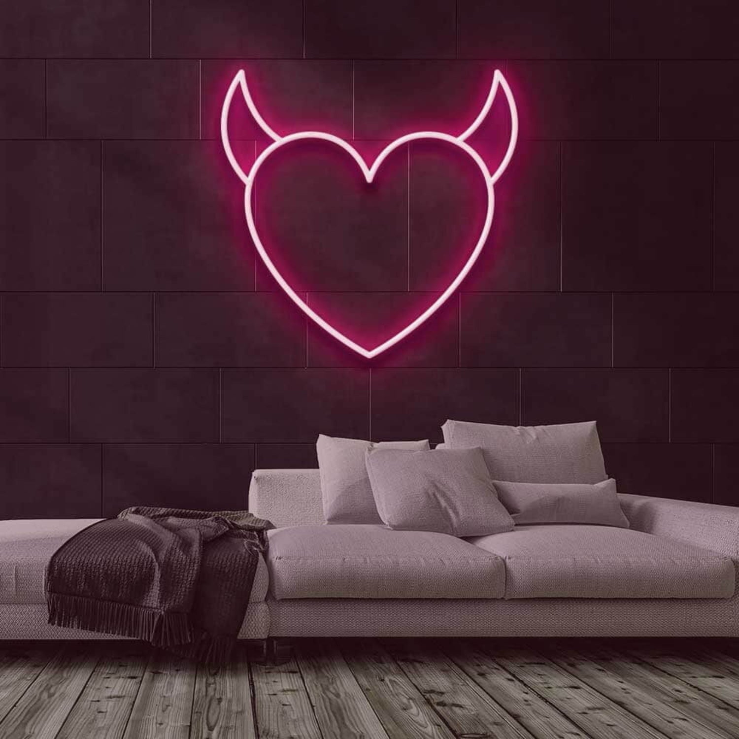 Evil Heart Neon Sign | Shineneon