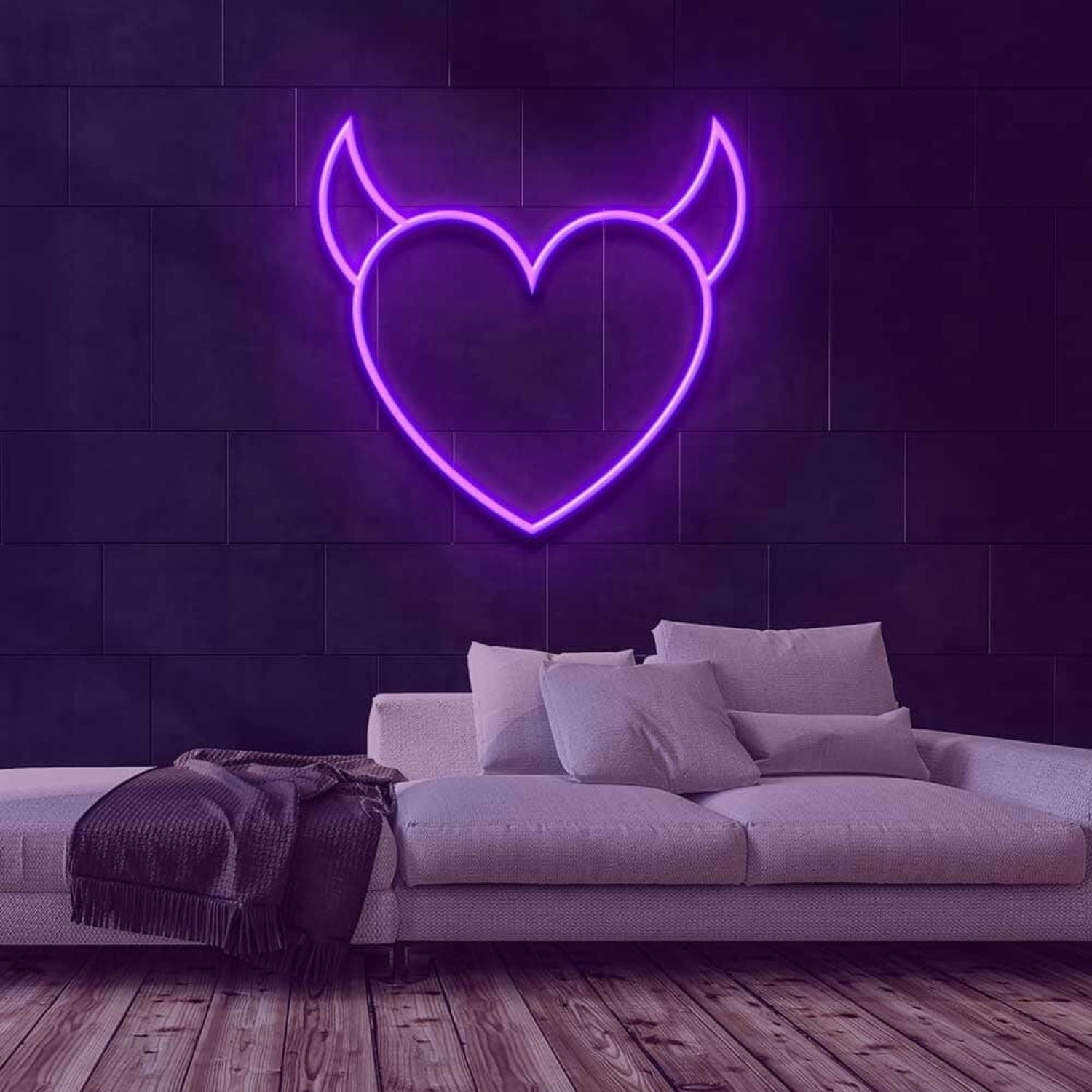 Evil Heart Neon Sign | Shineneon