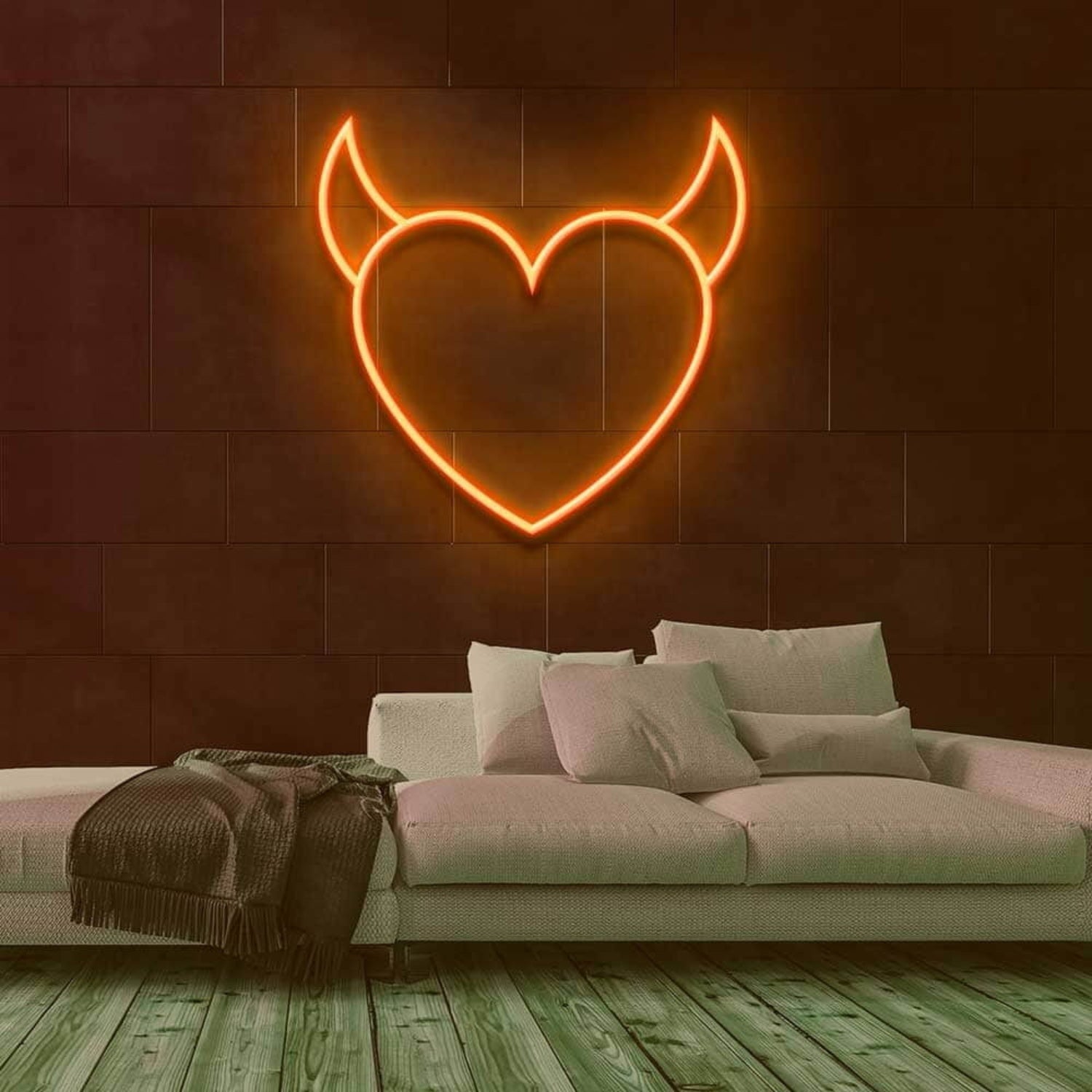 Evil Heart Neon Sign | Shineneon