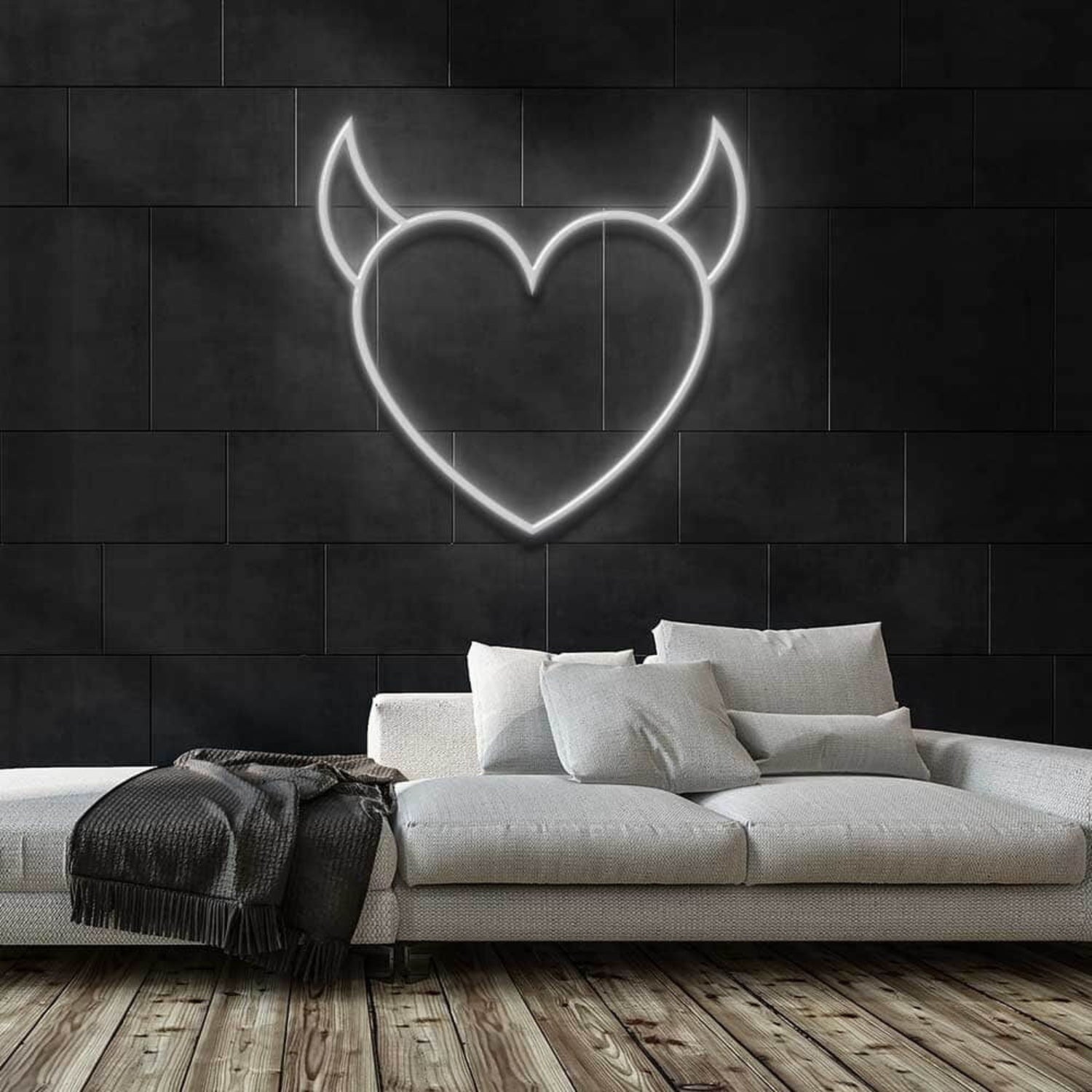 Evil Heart Neon Sign | Shineneon