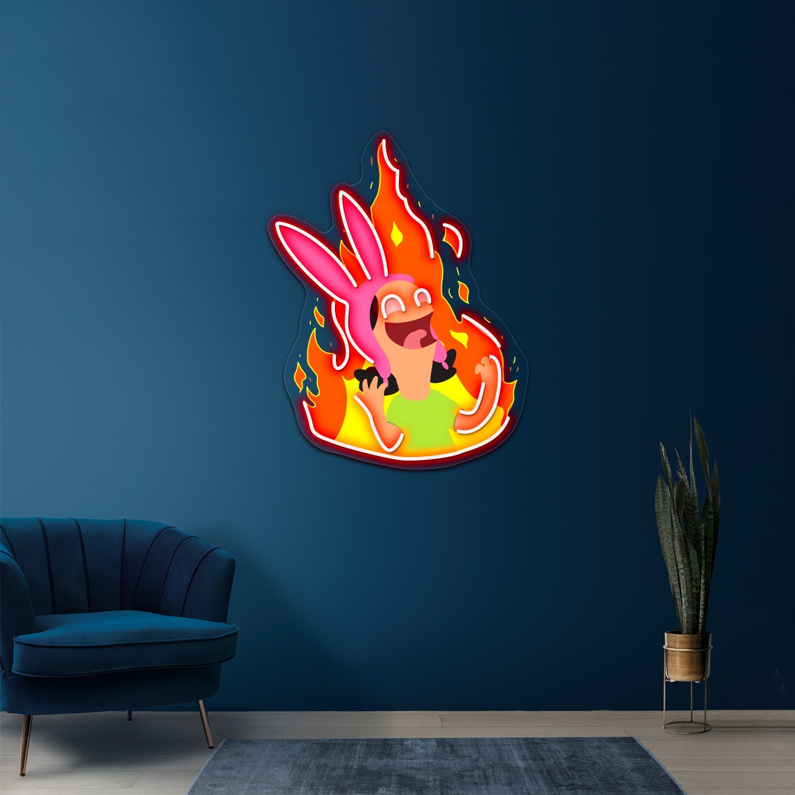 Evil Louise Artwork Custom Neon Led Sign - Shineneon