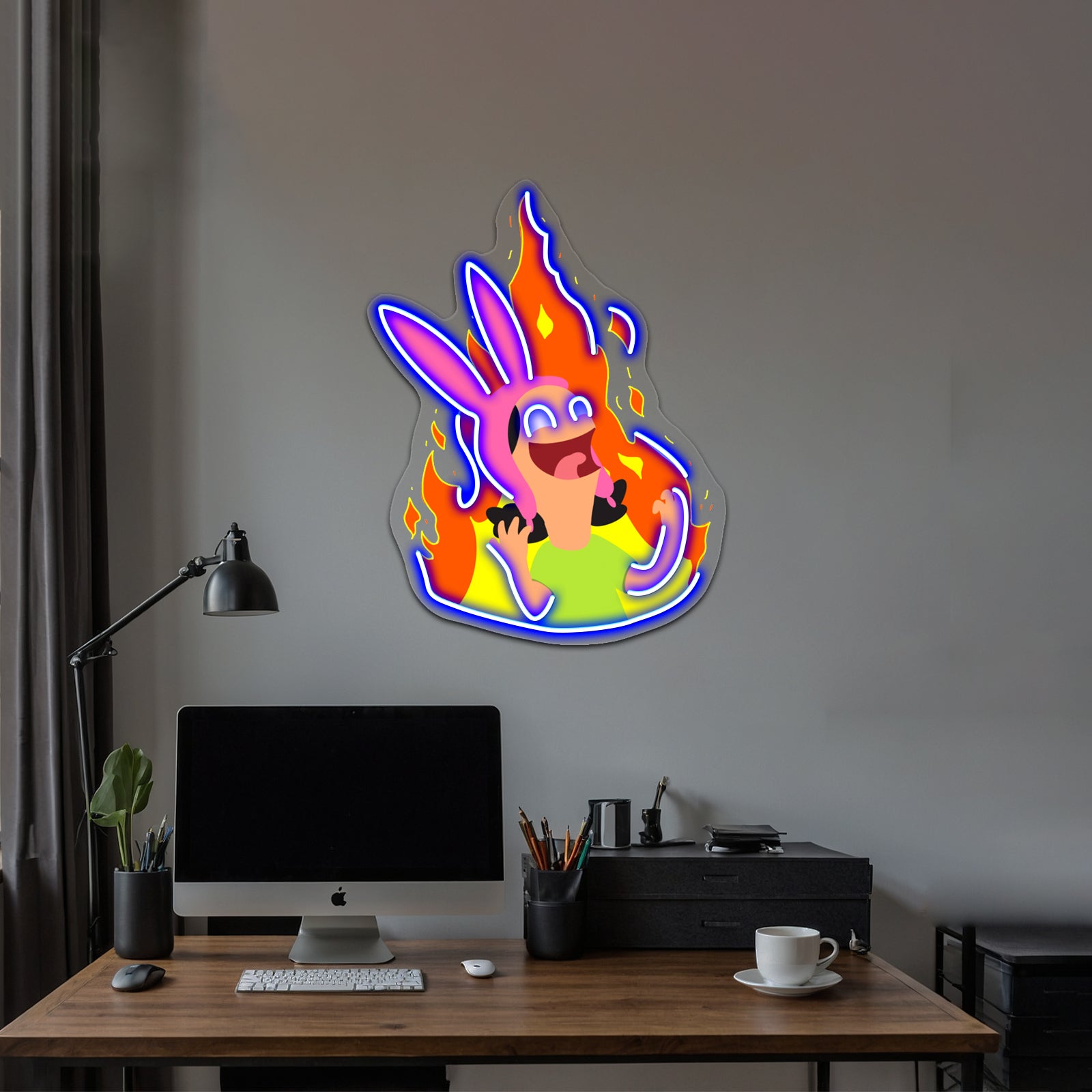 Evil Louise Artwork Custom Neon Led Sign