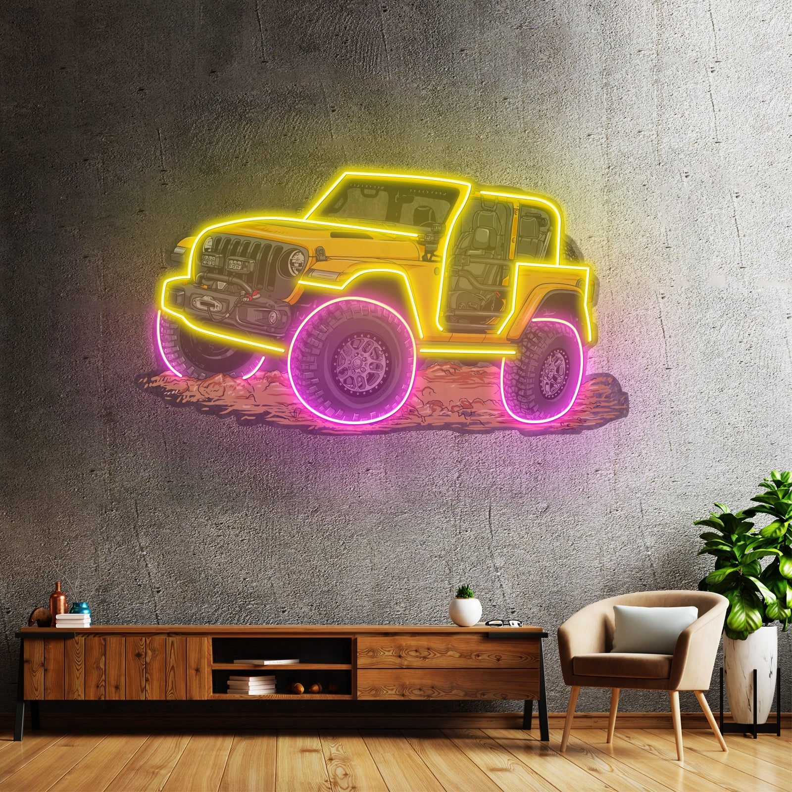 Extreme Blue Off Road Led Neon Sign Light Custom Led Signs - Shineneon