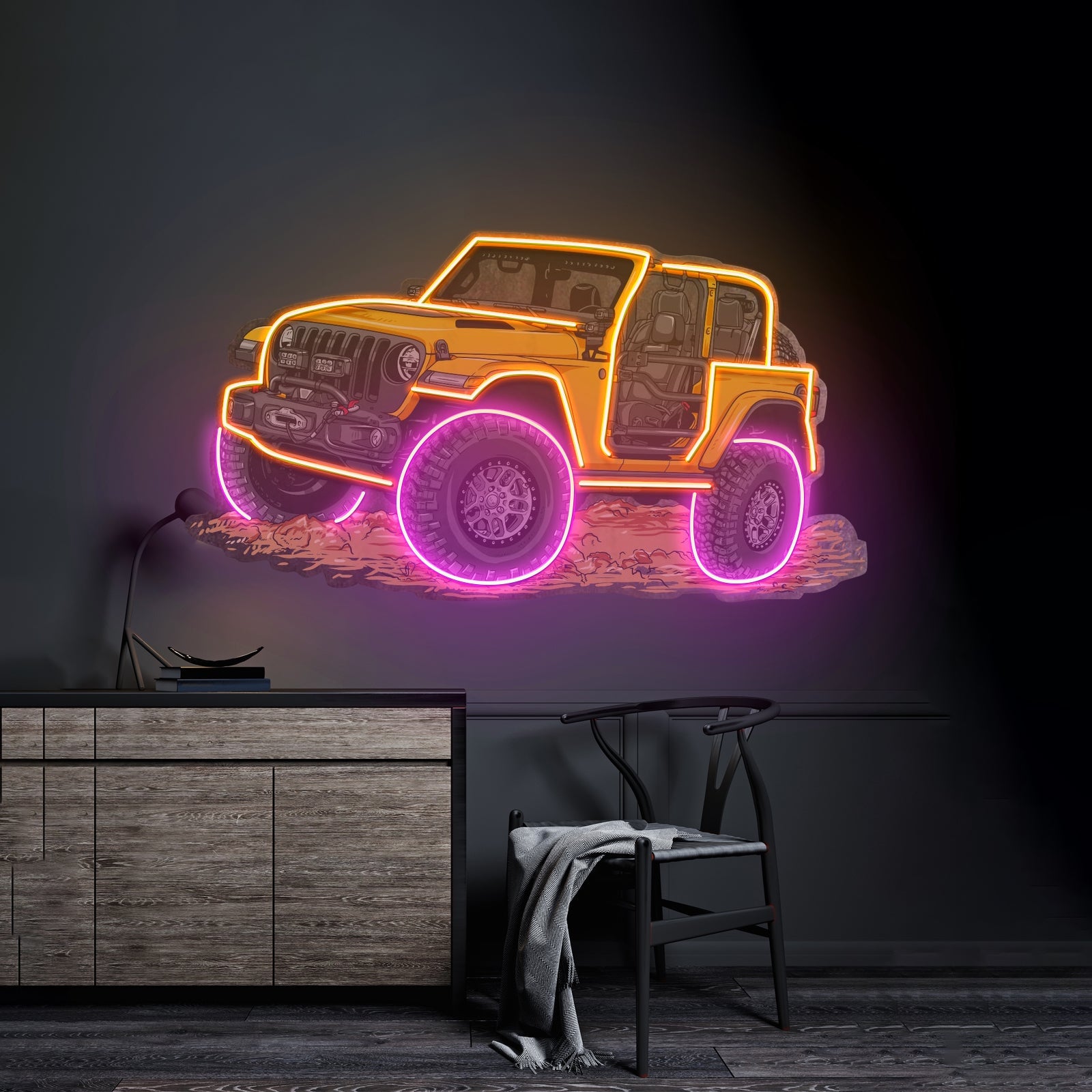 Extreme Blue Off Road Led Neon Sign Light Custom Led Signs - Shineneon