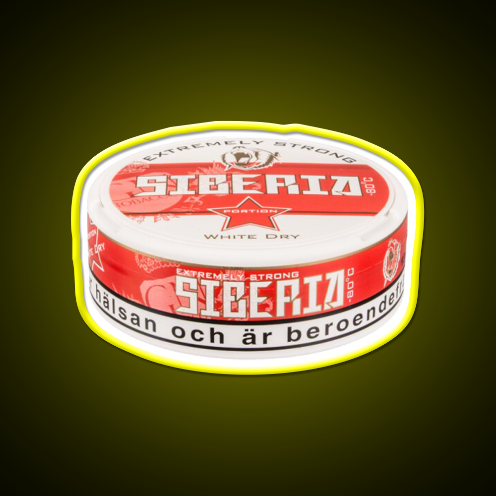 Extremely Strong Siberia Snus Beer Bar Decor Led Neon Sign Rgb Color - LED neon sign view 7