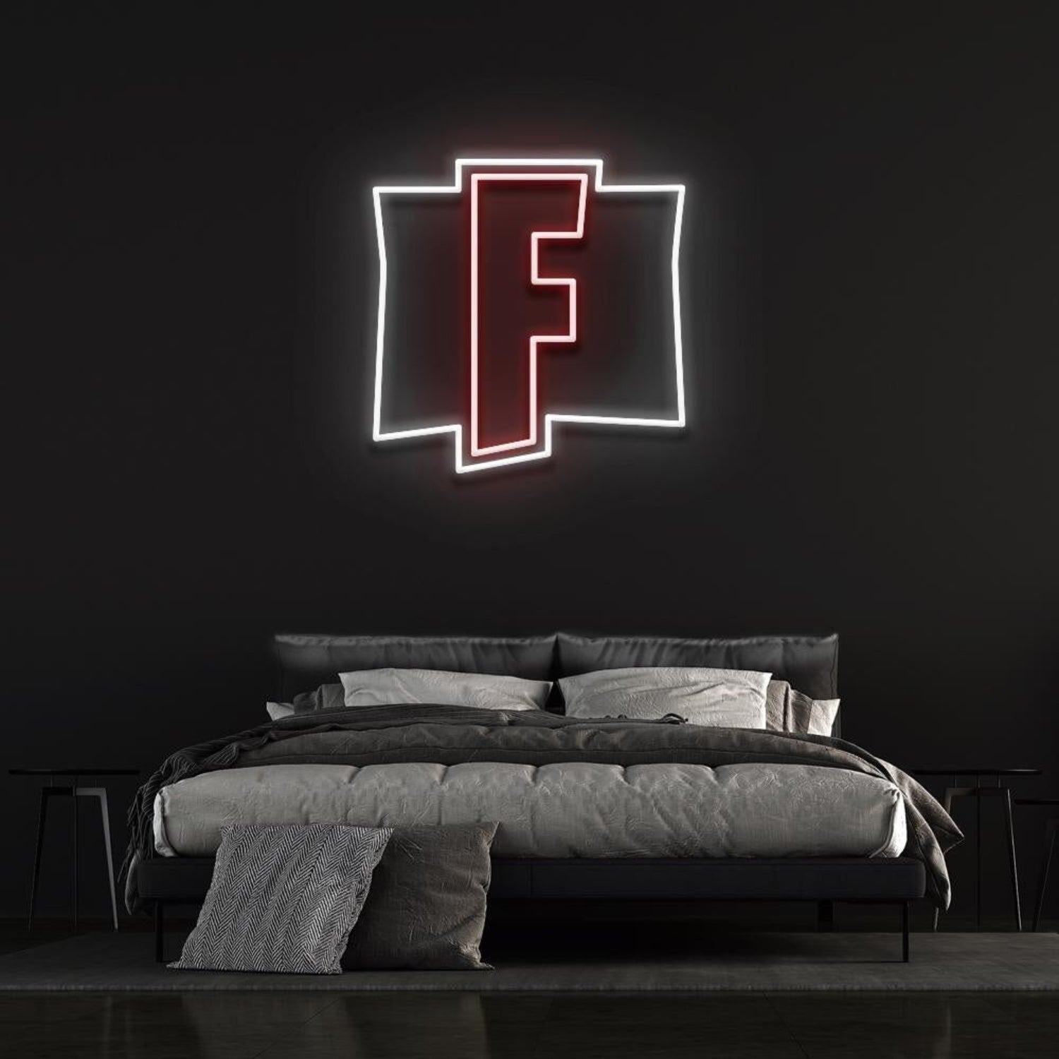 F Game Logo Led Neon Sign For Gaming Fans | Shineneon