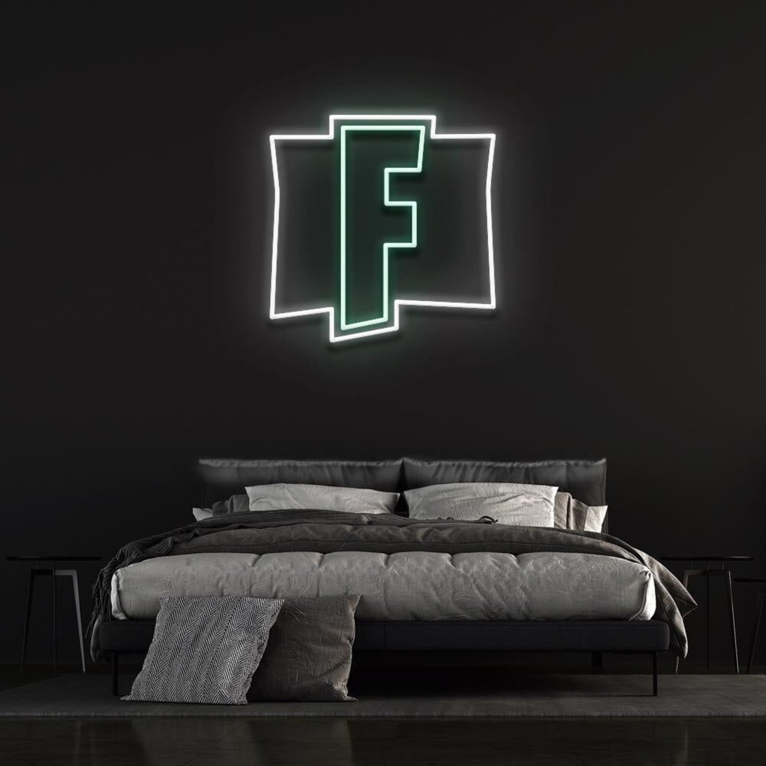 F Game Logo Led Neon Sign For Gaming Fans | Shineneon