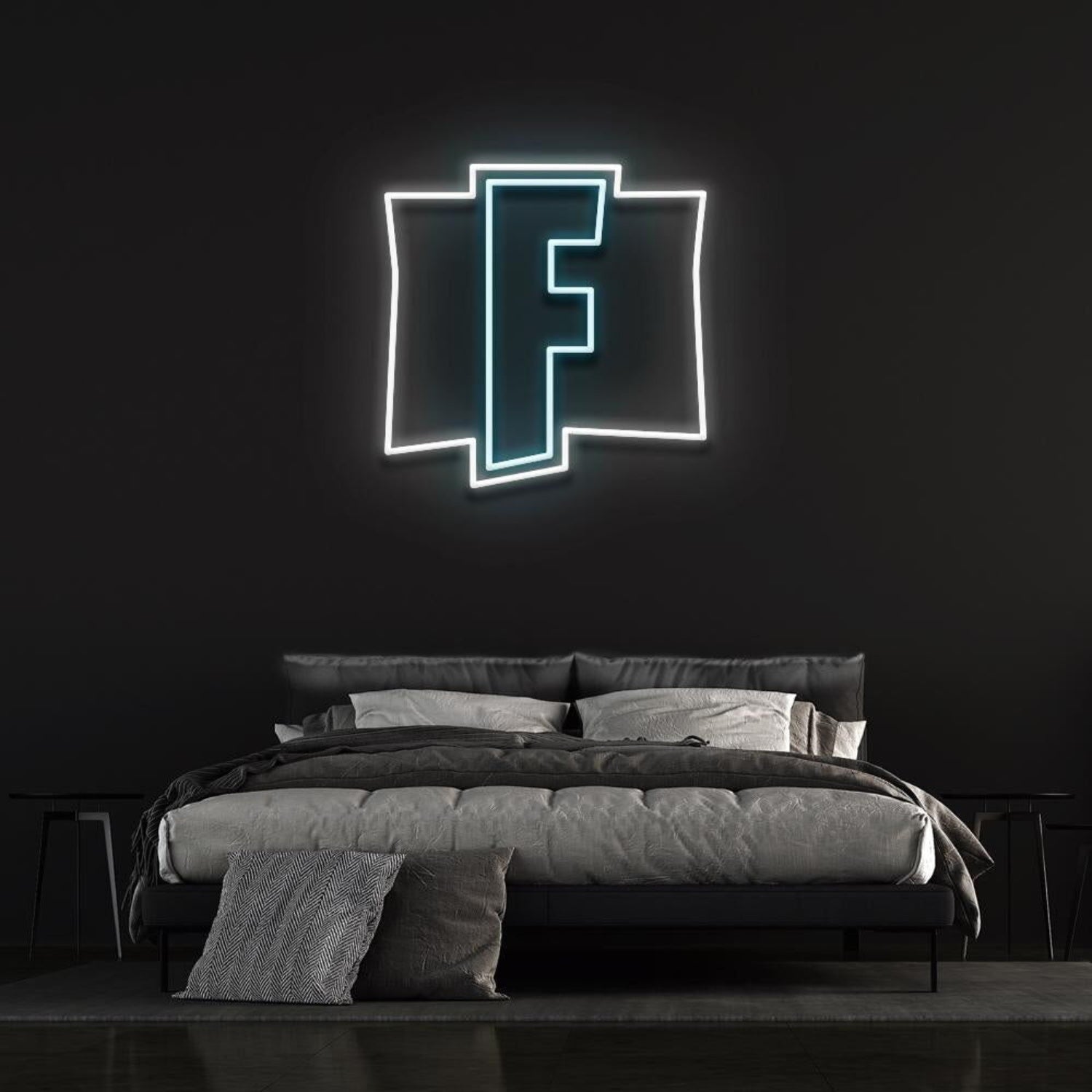 F Game Logo Led Neon Sign For Gaming Fans | Shineneon