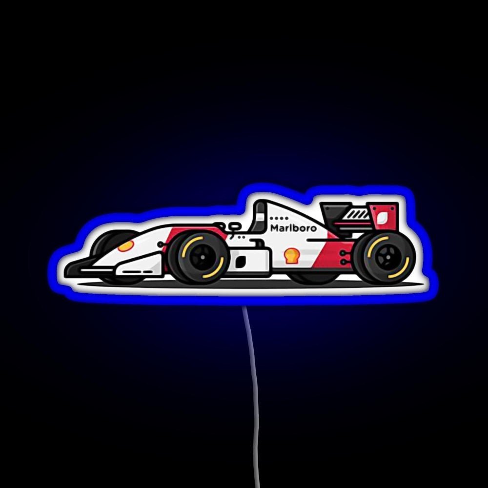 F1 Car Rgb Led Neon Sign Pop Wall Art - Shineneon