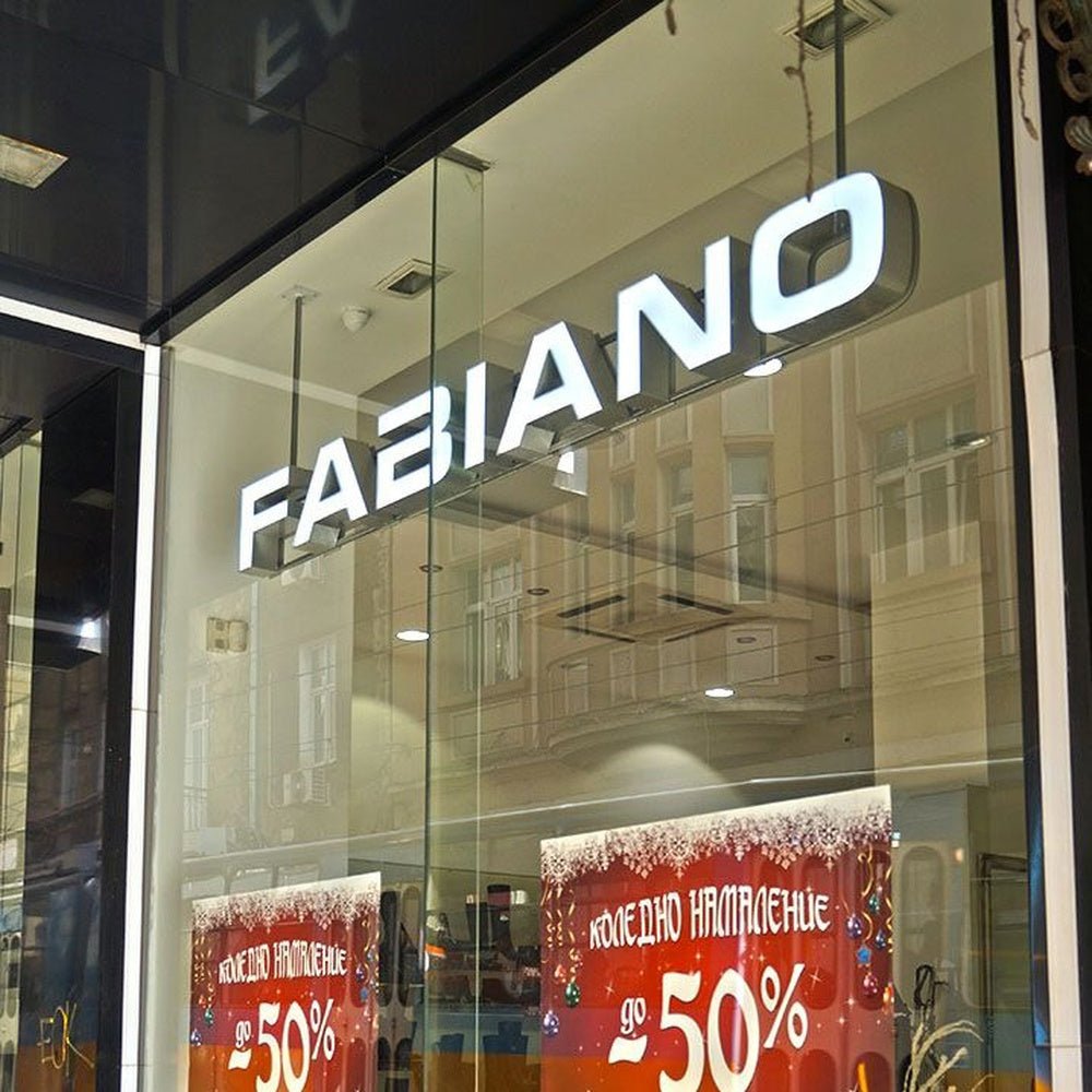 Fabia 3D Frontlit Channel Letters Led Light Sign - Shineneon