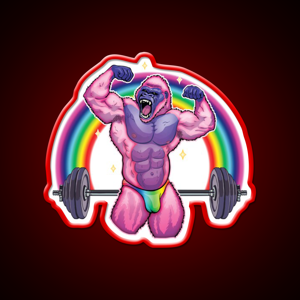 Fabulous Beast Mode Gym Fitness Led Neon Sign Rgb Color - LED neon sign view 10