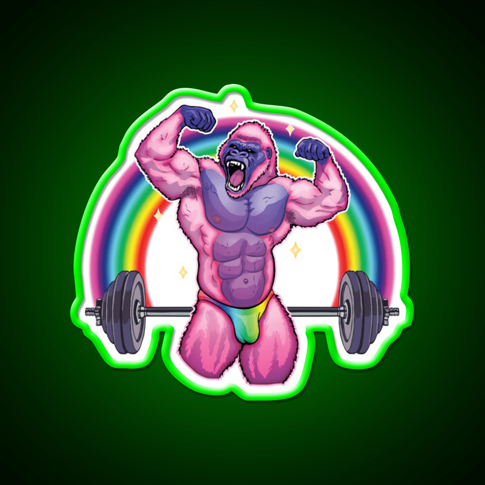 Fabulous Beast Mode Gym Fitness Led Neon Sign Rgb Color - Shineneon