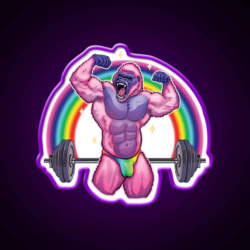 Fabulous Beast Mode Gym Fitness Led Neon Sign Rgb Color - Shineneon