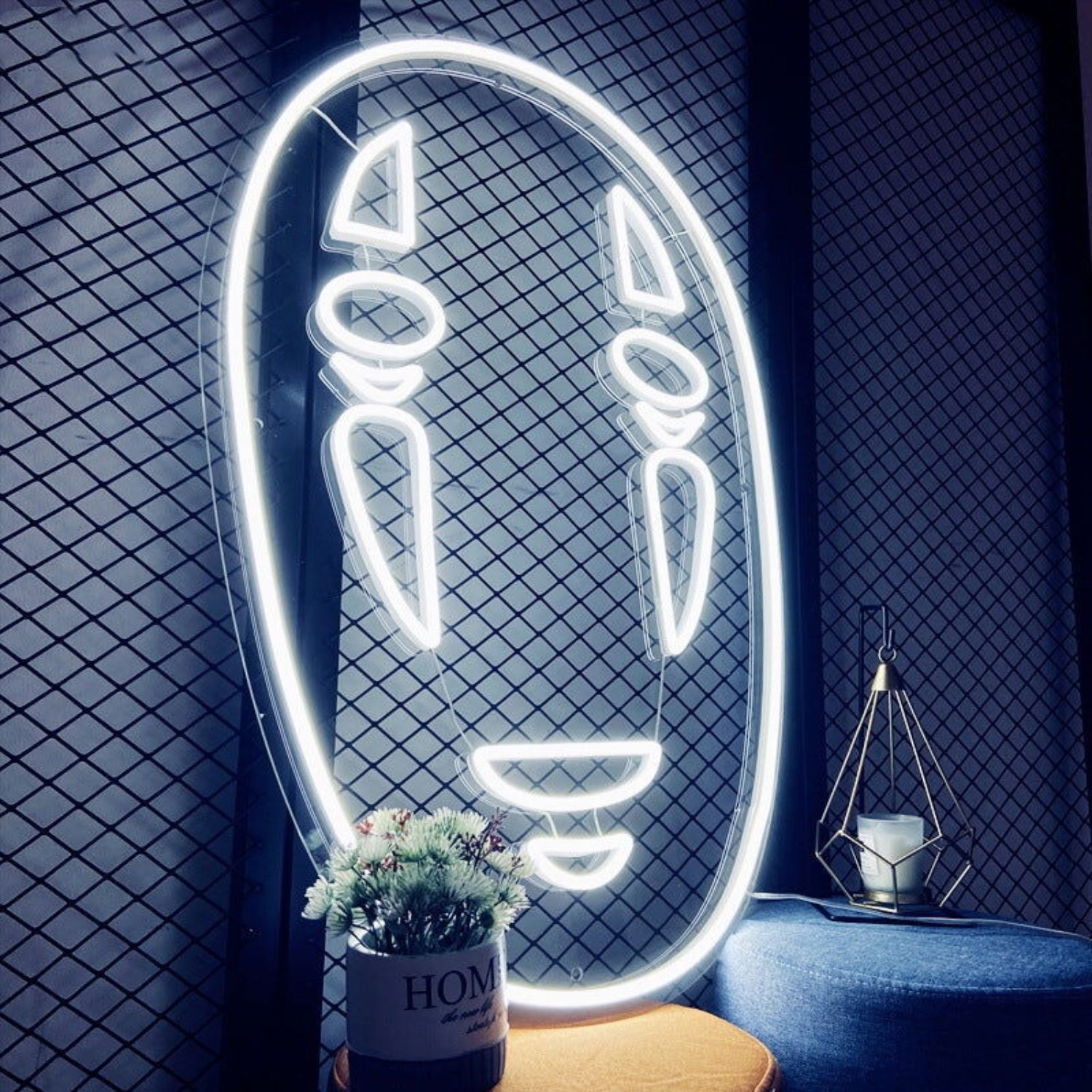 Faceless Male Anime Characters Led Neon Sign - Shineneon