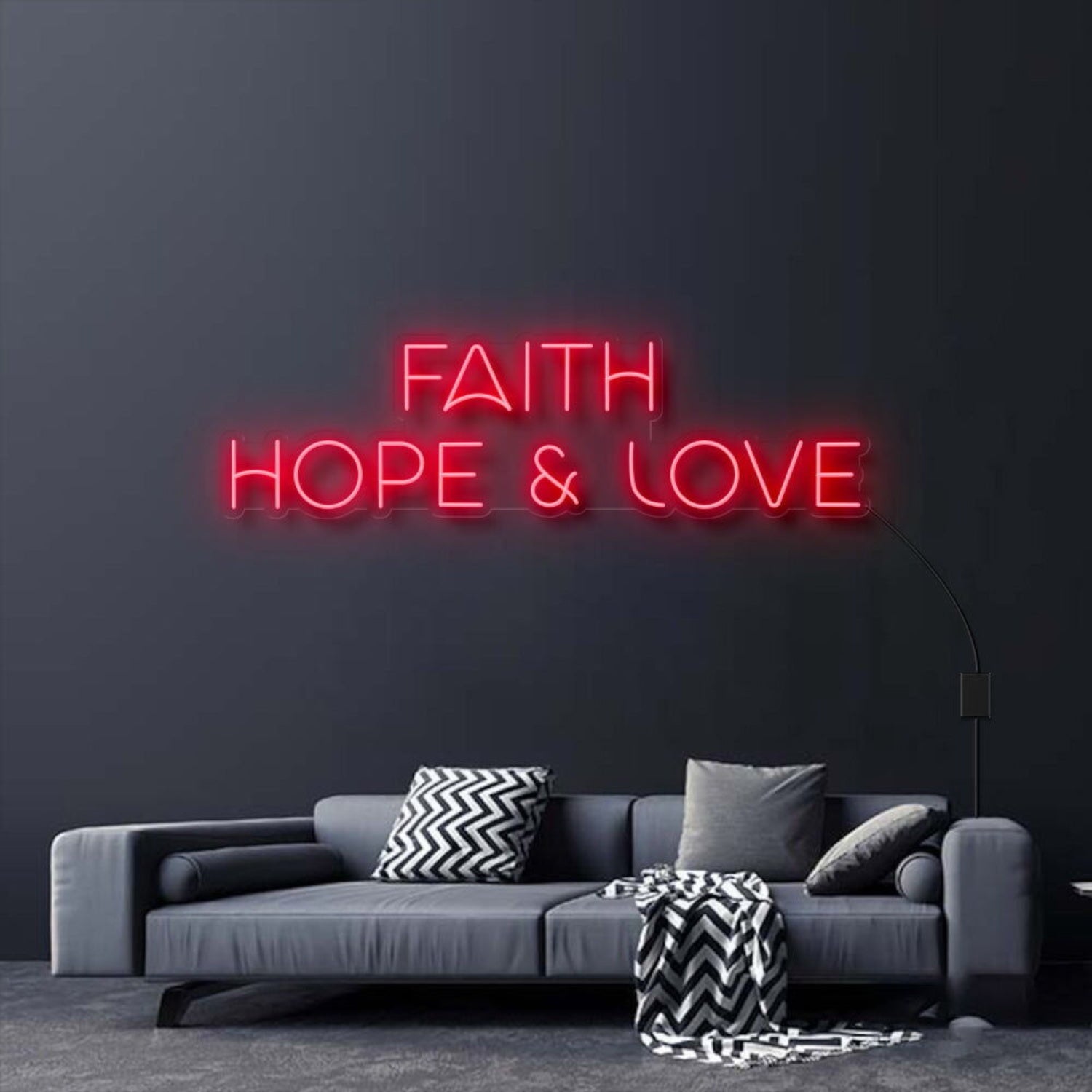 Faith Hope And Love Neon Sign | Shineneon