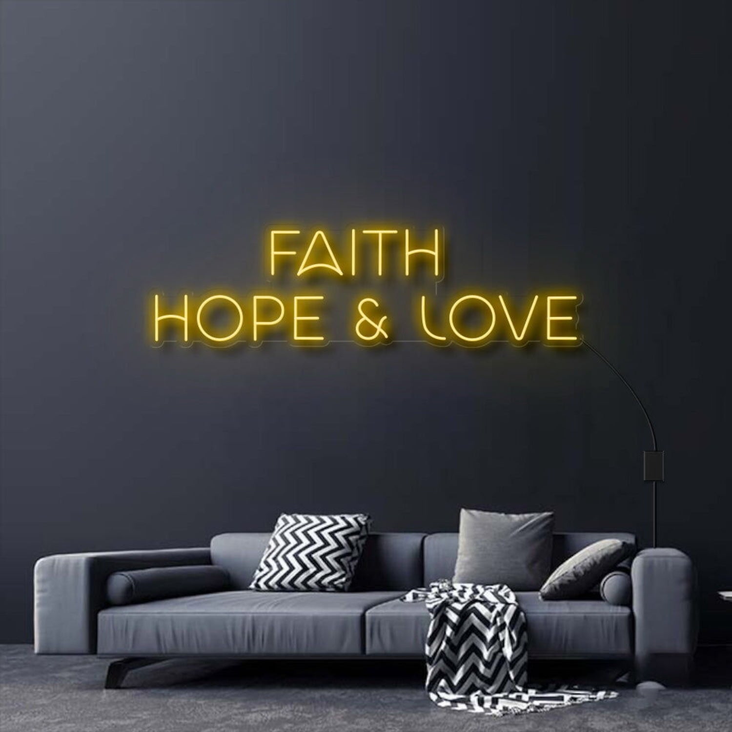 Faith Hope And Love Neon Sign | Shineneon