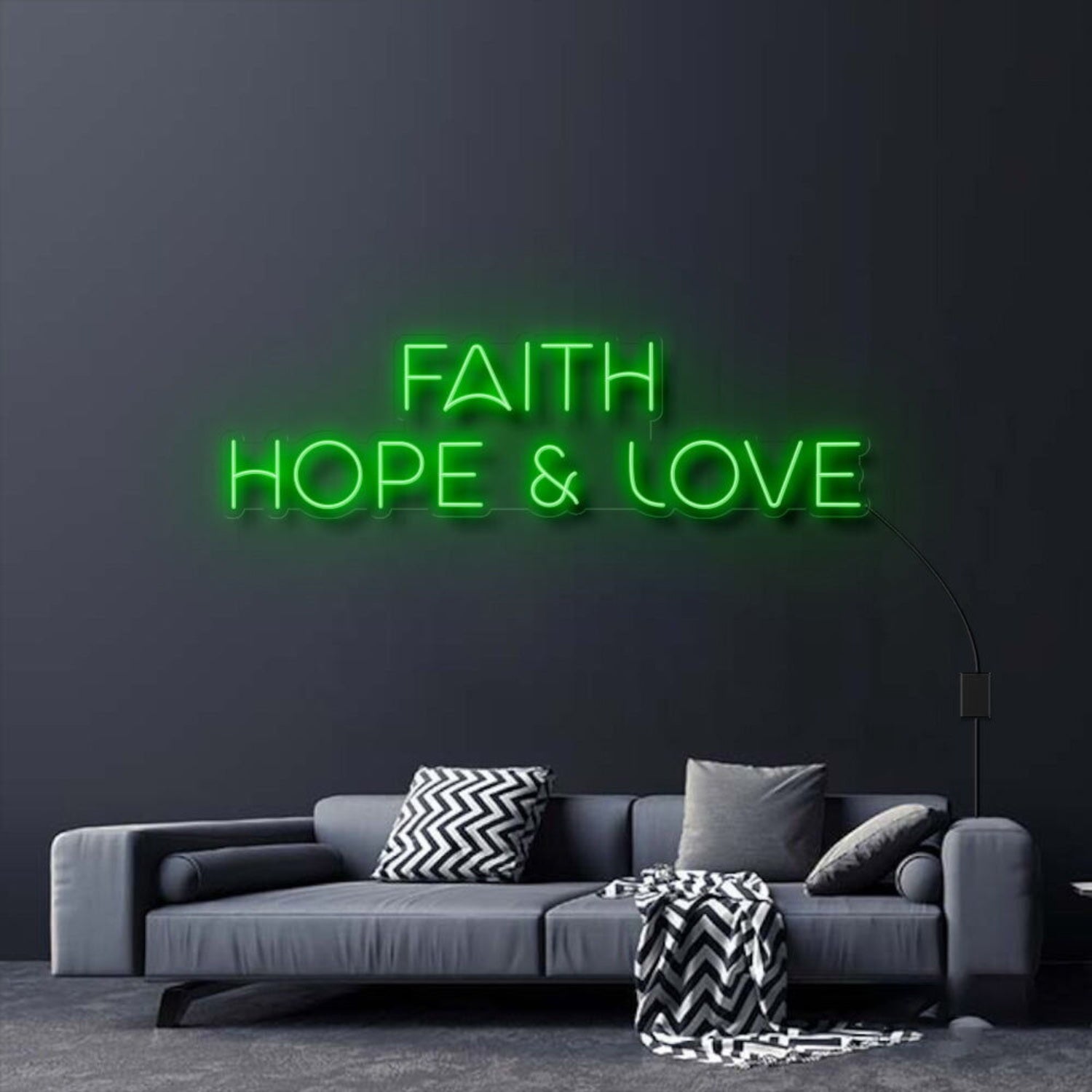 Faith Hope And Love Neon Sign | Shineneon