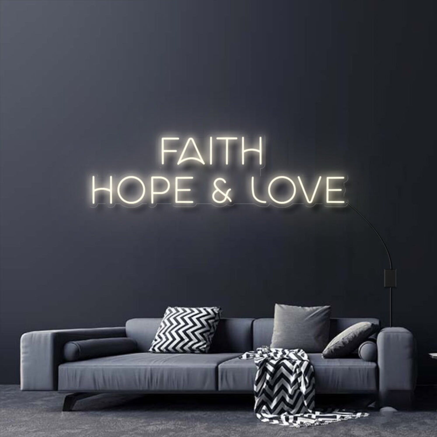 Faith Hope And Love Neon Sign | Shineneon