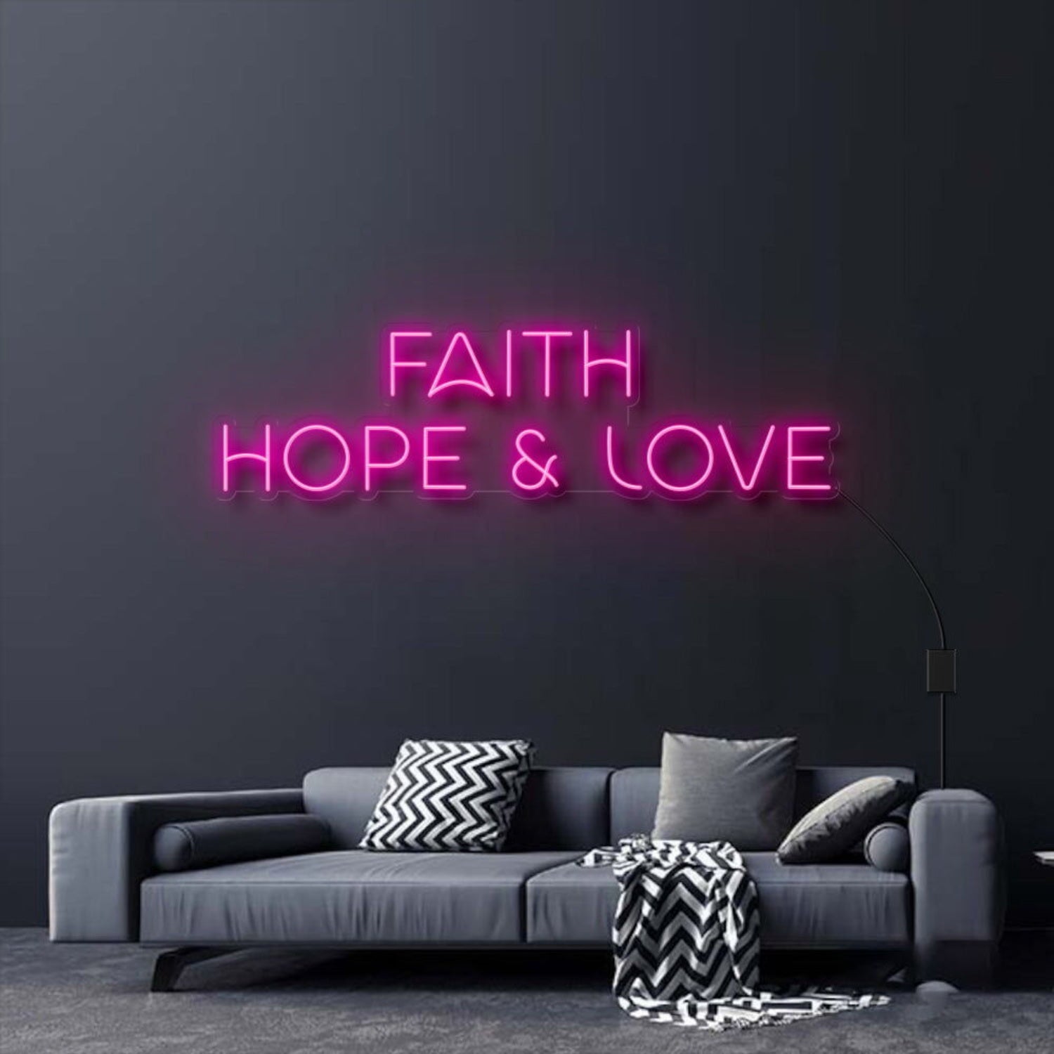 Faith Hope And Love Neon Sign | Shineneon