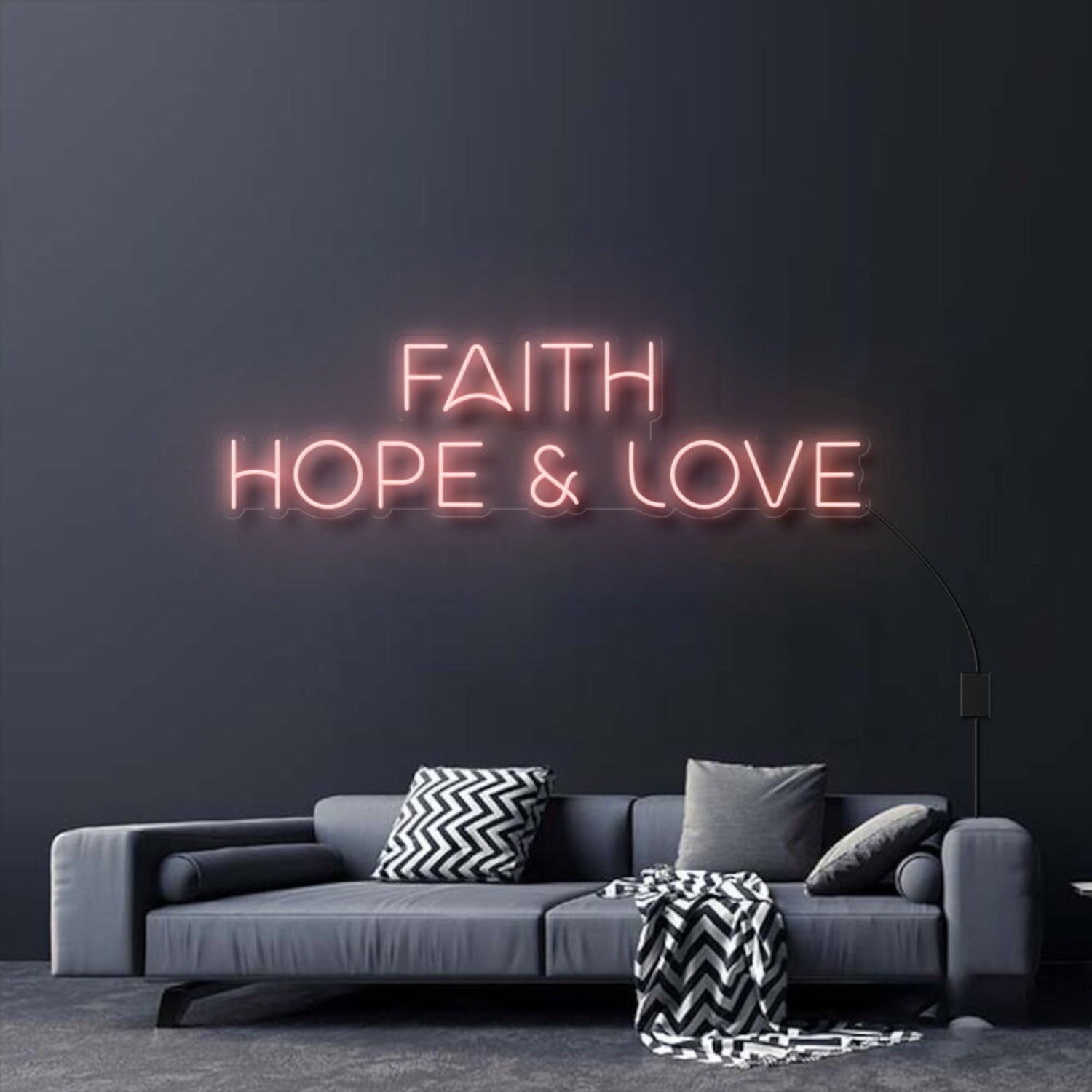 Faith Hope And Love Neon Sign | Shineneon