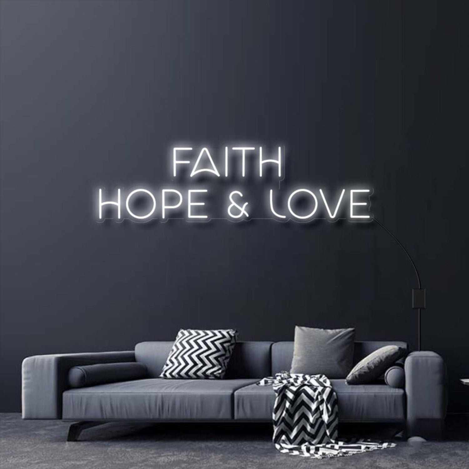 Faith Hope And Love Neon Sign | Shineneon