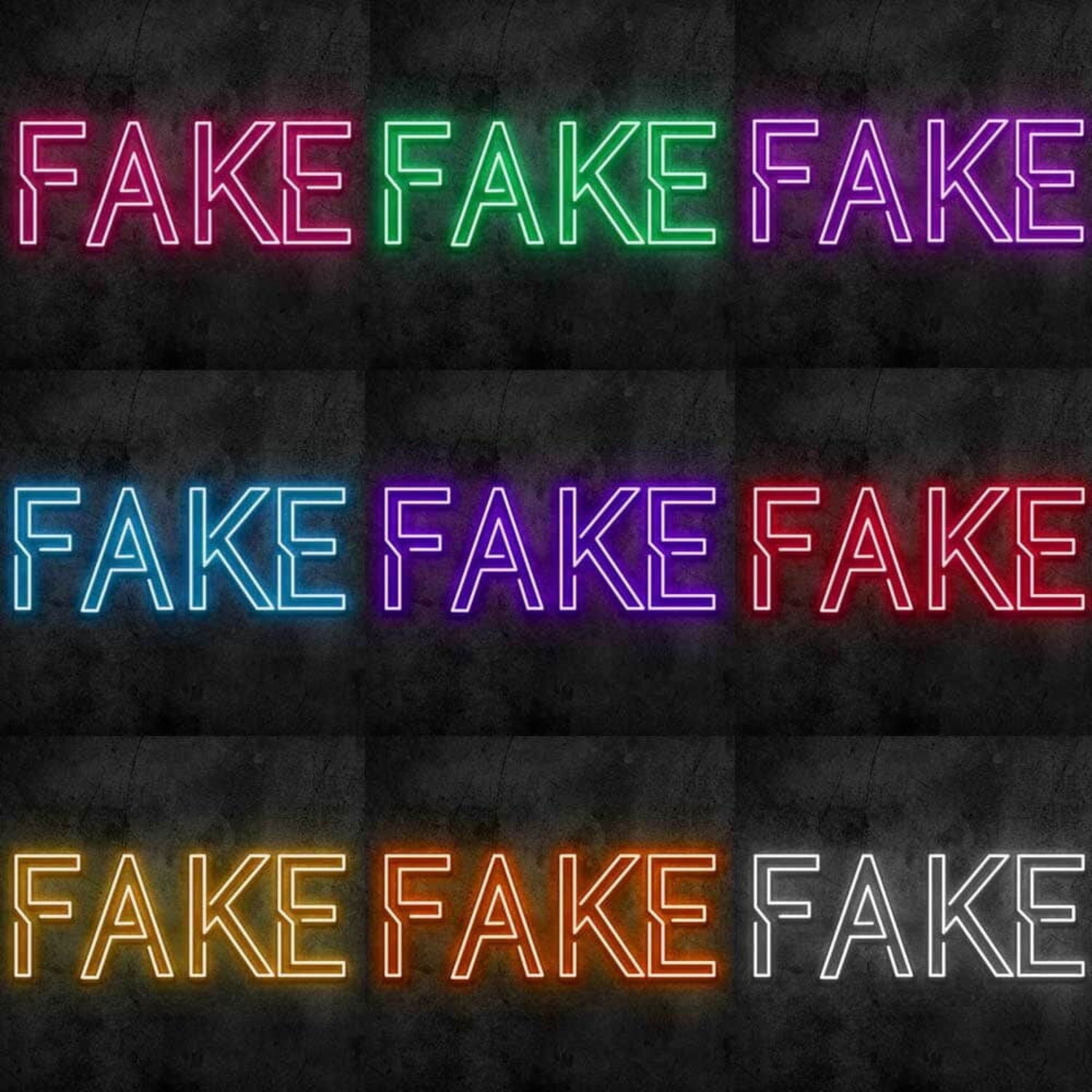 Fake Led Neon Sign | Shineneon