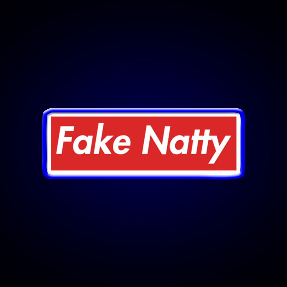 Fake Natty Gym Fitness Led Neon Sign Rgb Color - LED neon sign view 5