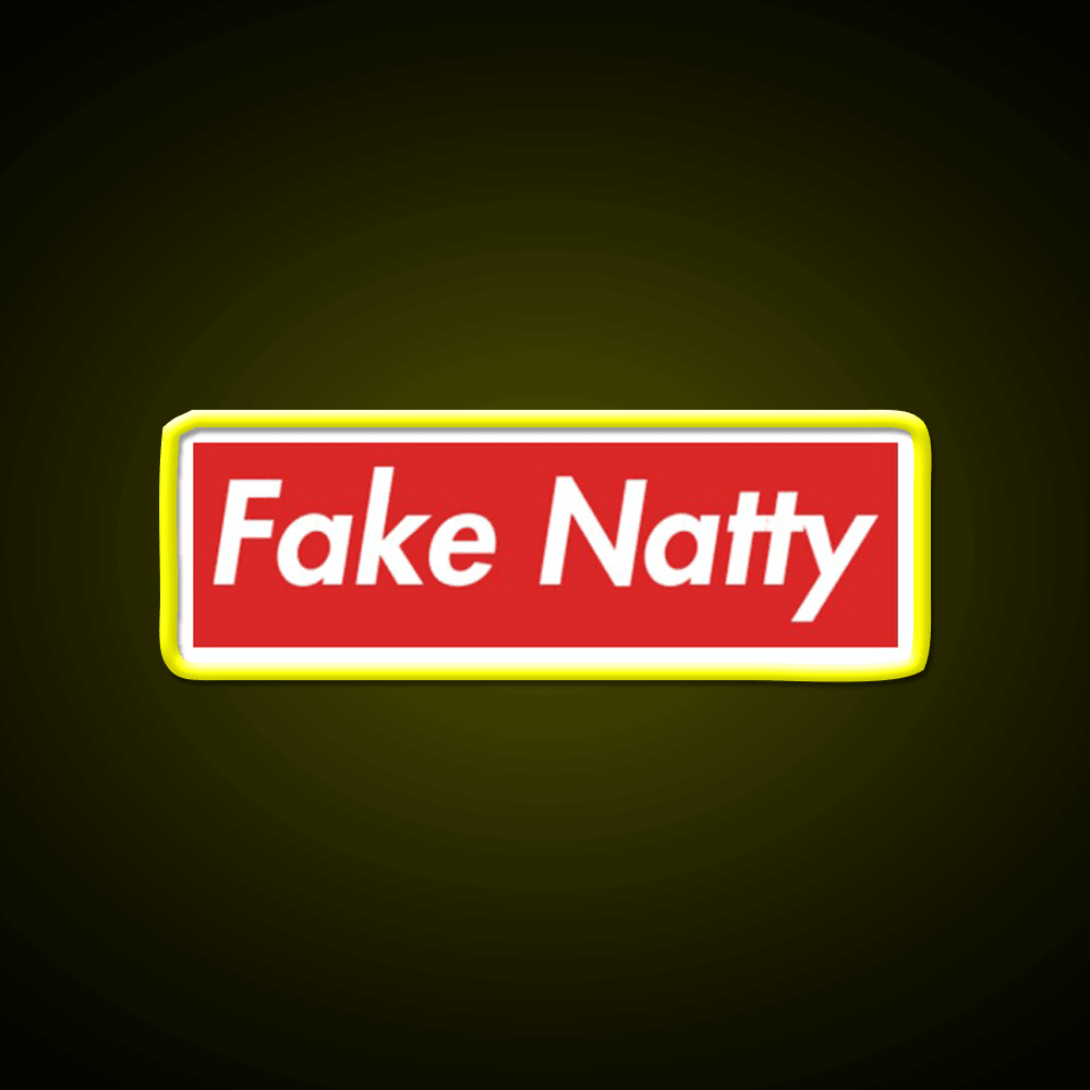 Fake Natty Gym Fitness Led Neon Sign Rgb Color - Shineneon