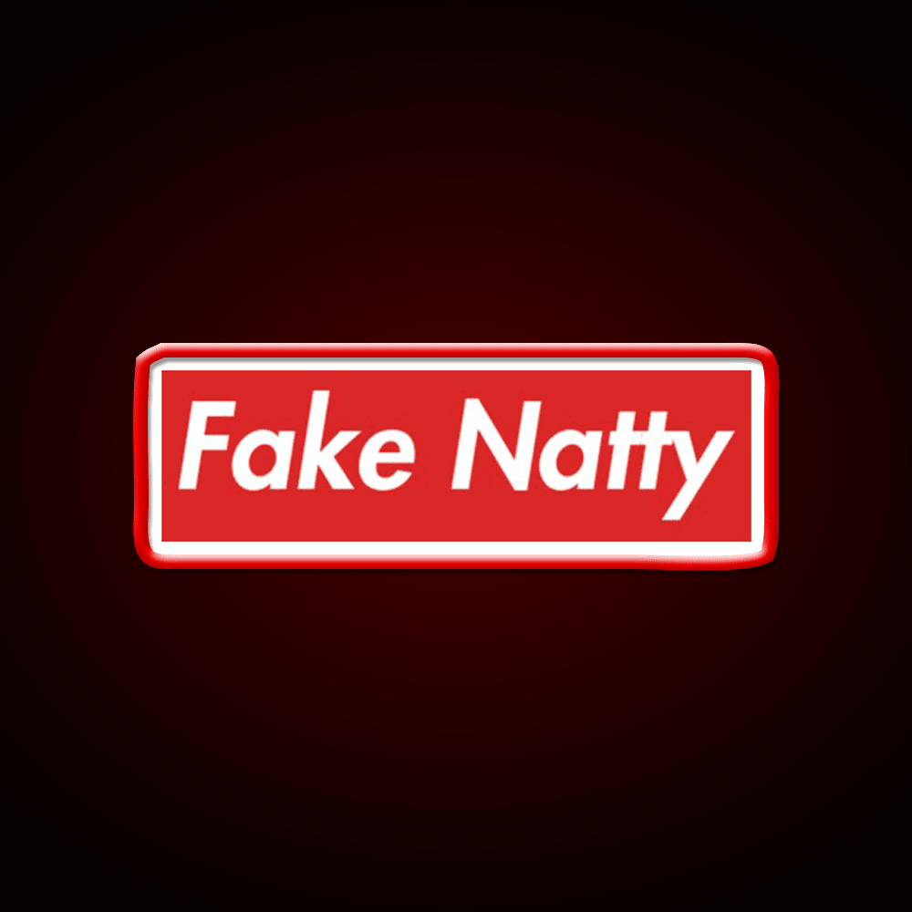 Fake Natty Gym Fitness Led Neon Sign Rgb Color - Shineneon