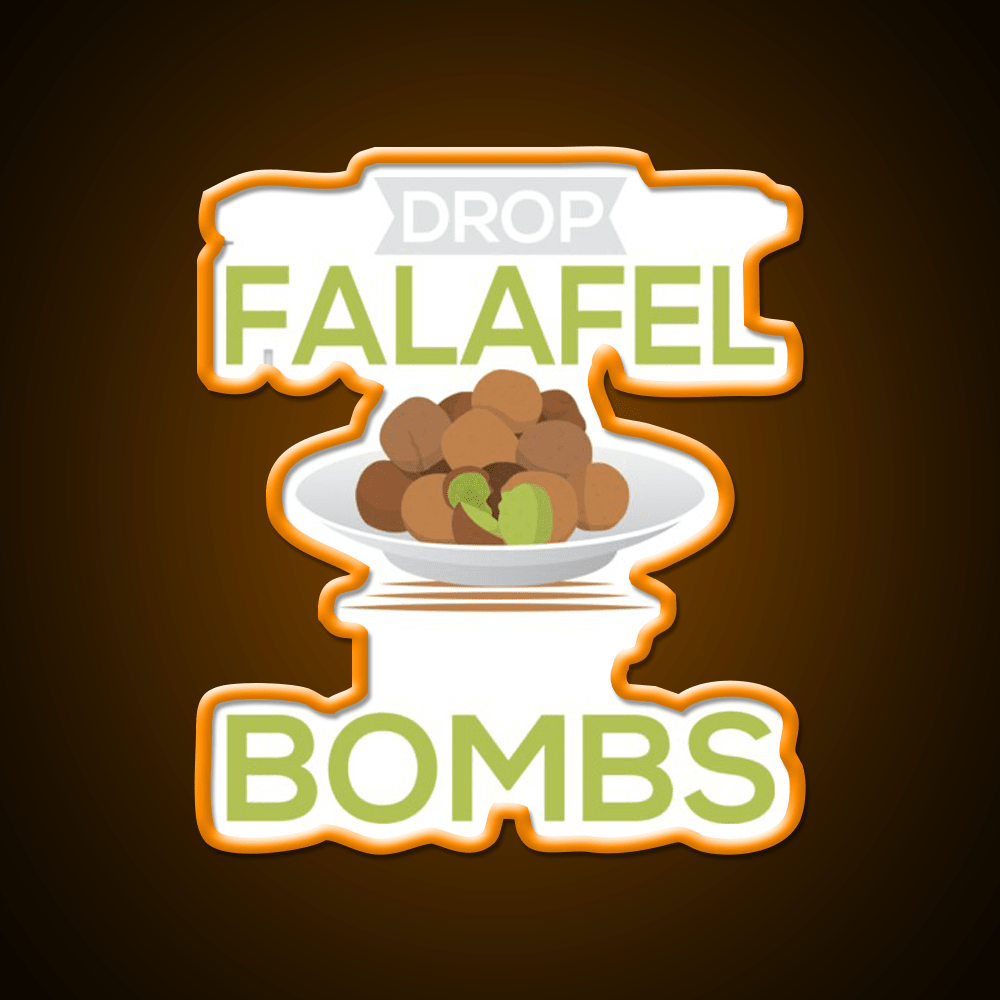 Falafel Arabic Finger Food Snack Food Led Neon Sign Rgb Color - Shineneon