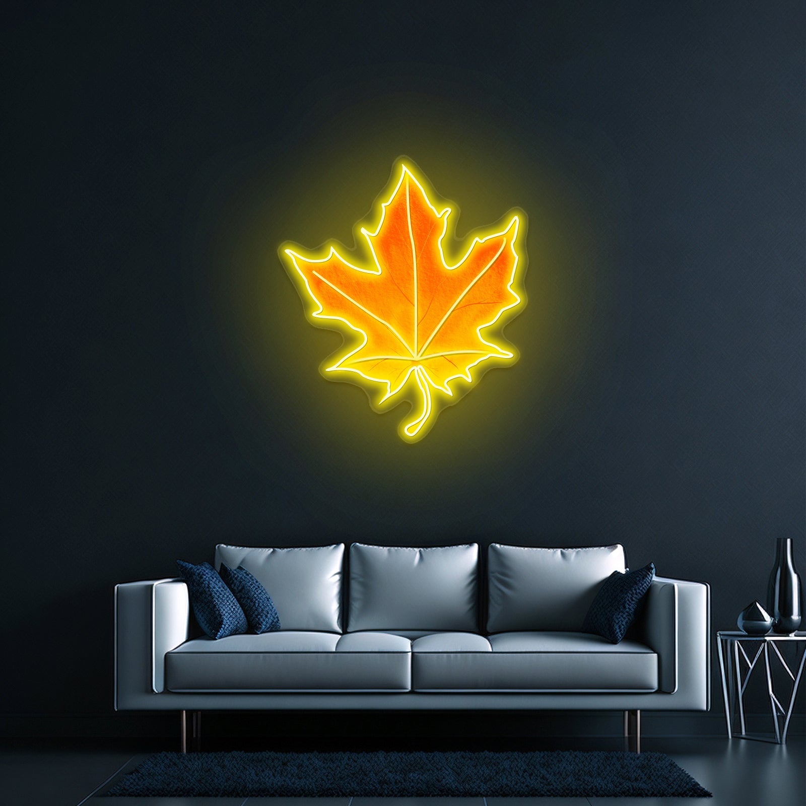 Fall Leaf Neon Signs Inexpensive Custom Neon Signs - Shineneon