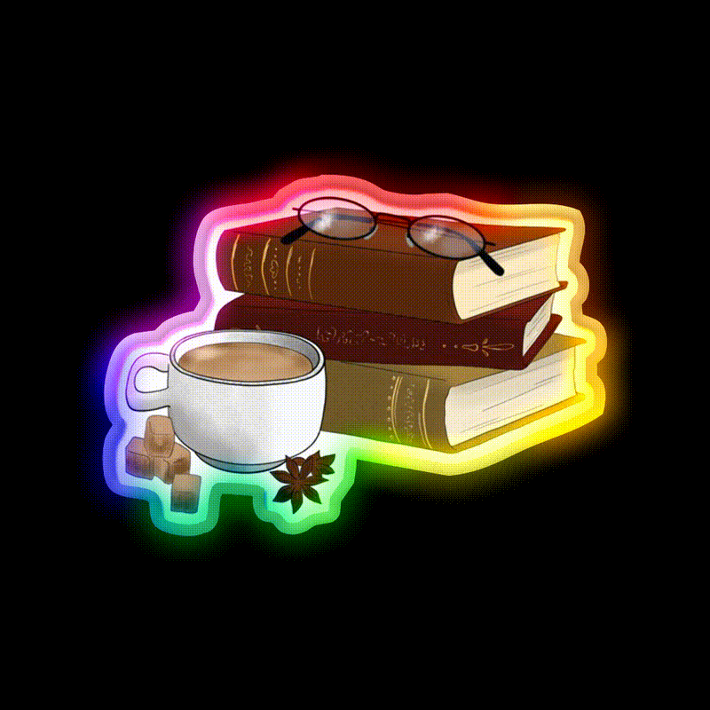 Fall Vibes Cafe Led Neon Sign Espresso Bar Art Rgb Color