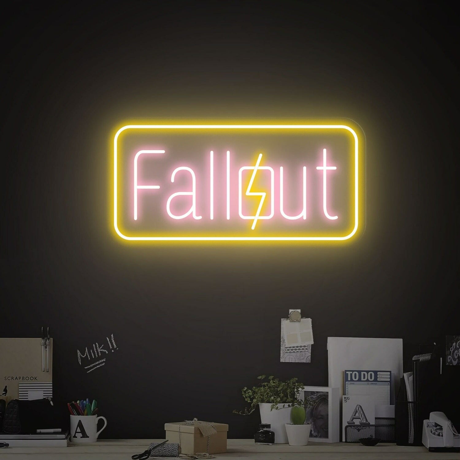 Fallout Led Neon Sign Size - Shineneon