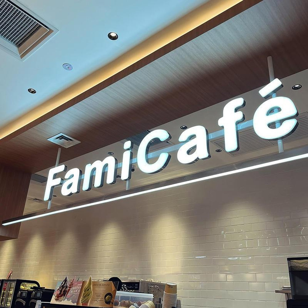 Famcafe 3D Frontlit Letters Metal Led Sign