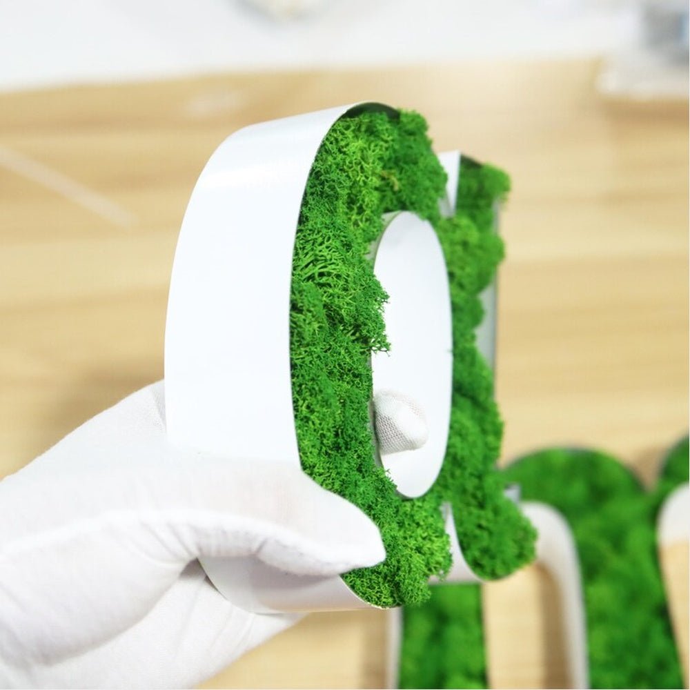 Family 3D Moss Letter Sign - Shineneon