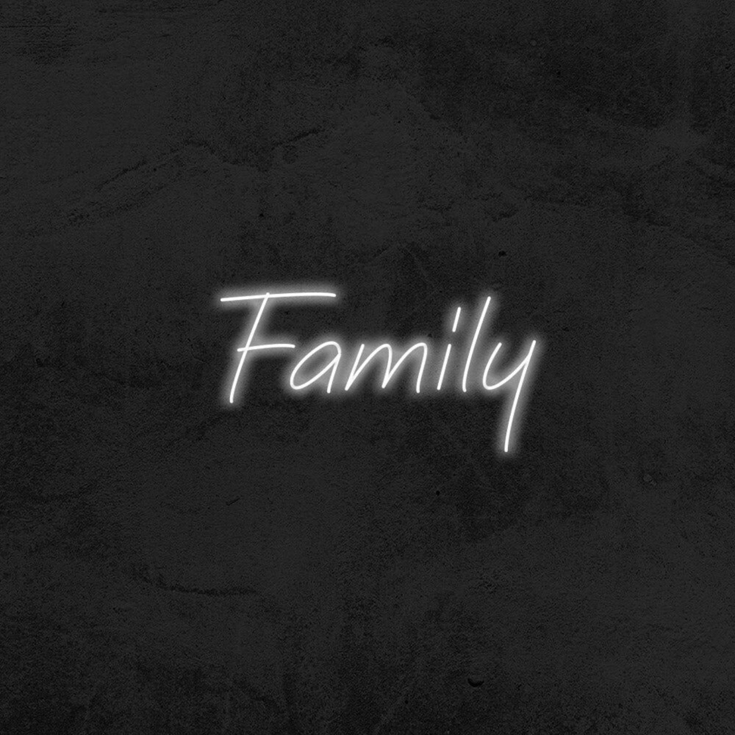 Family Led Neon Sign - Shineneon
