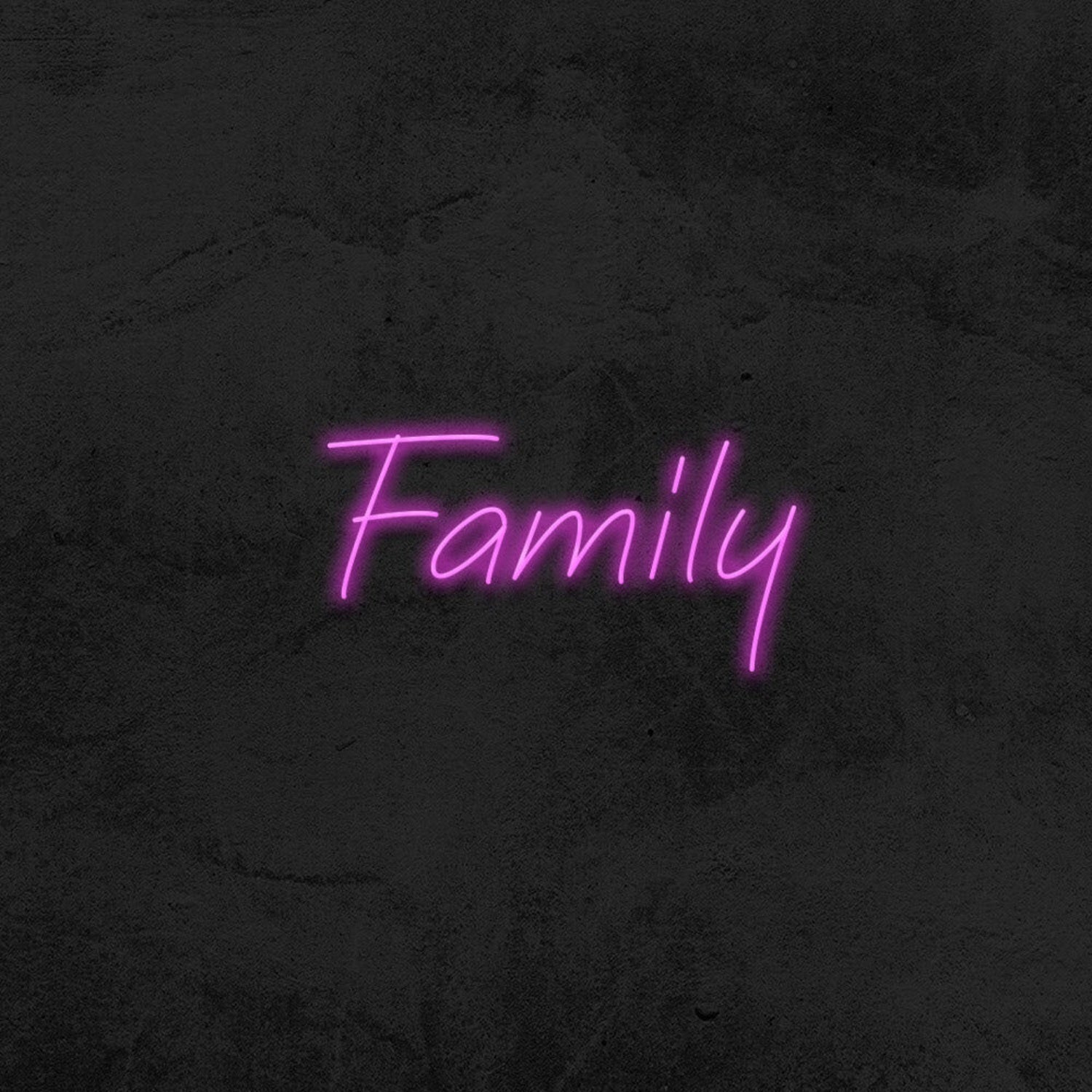 Family Led Neon Sign - Shineneon