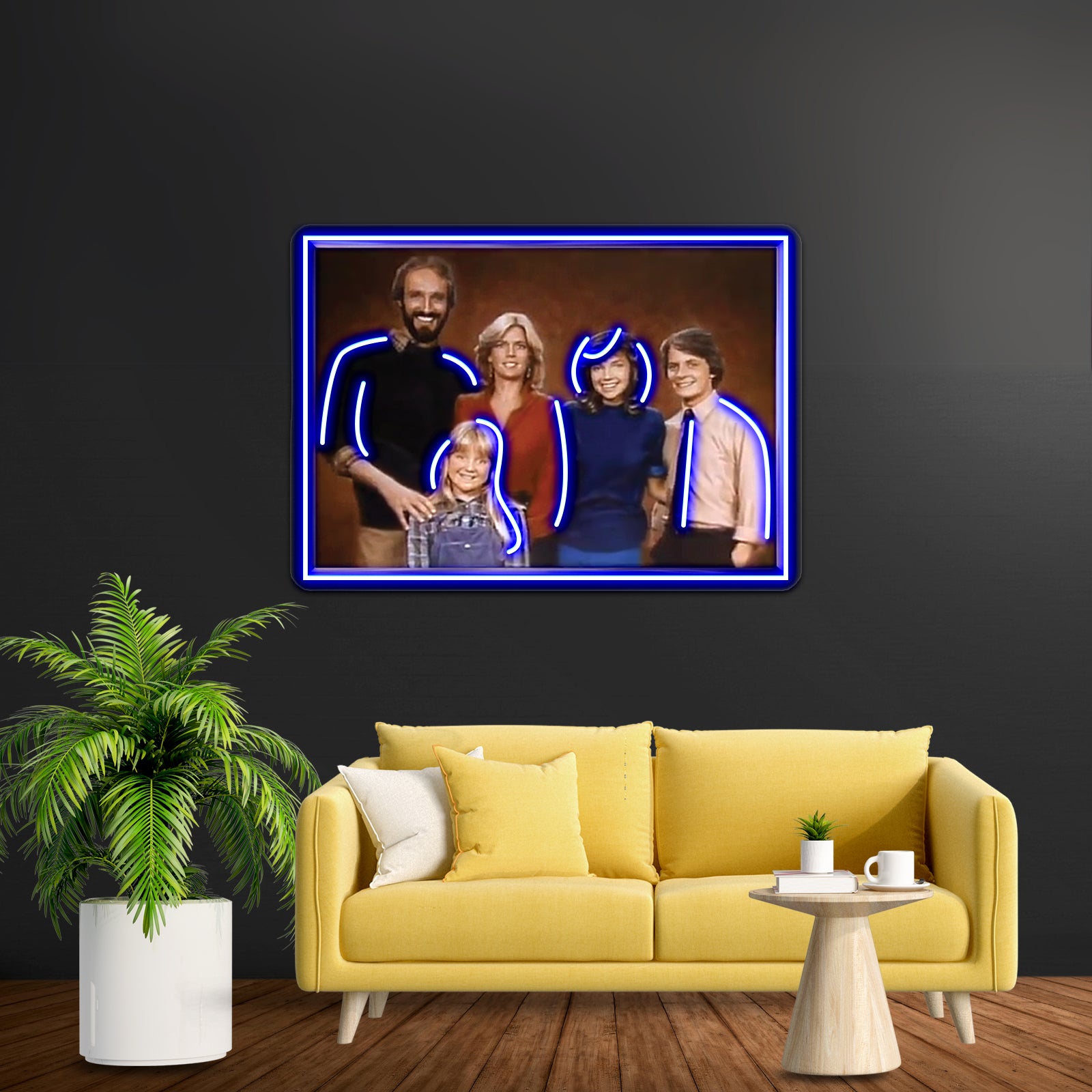Family Ties Artwork Custom Neon Led Sign | Shineneon