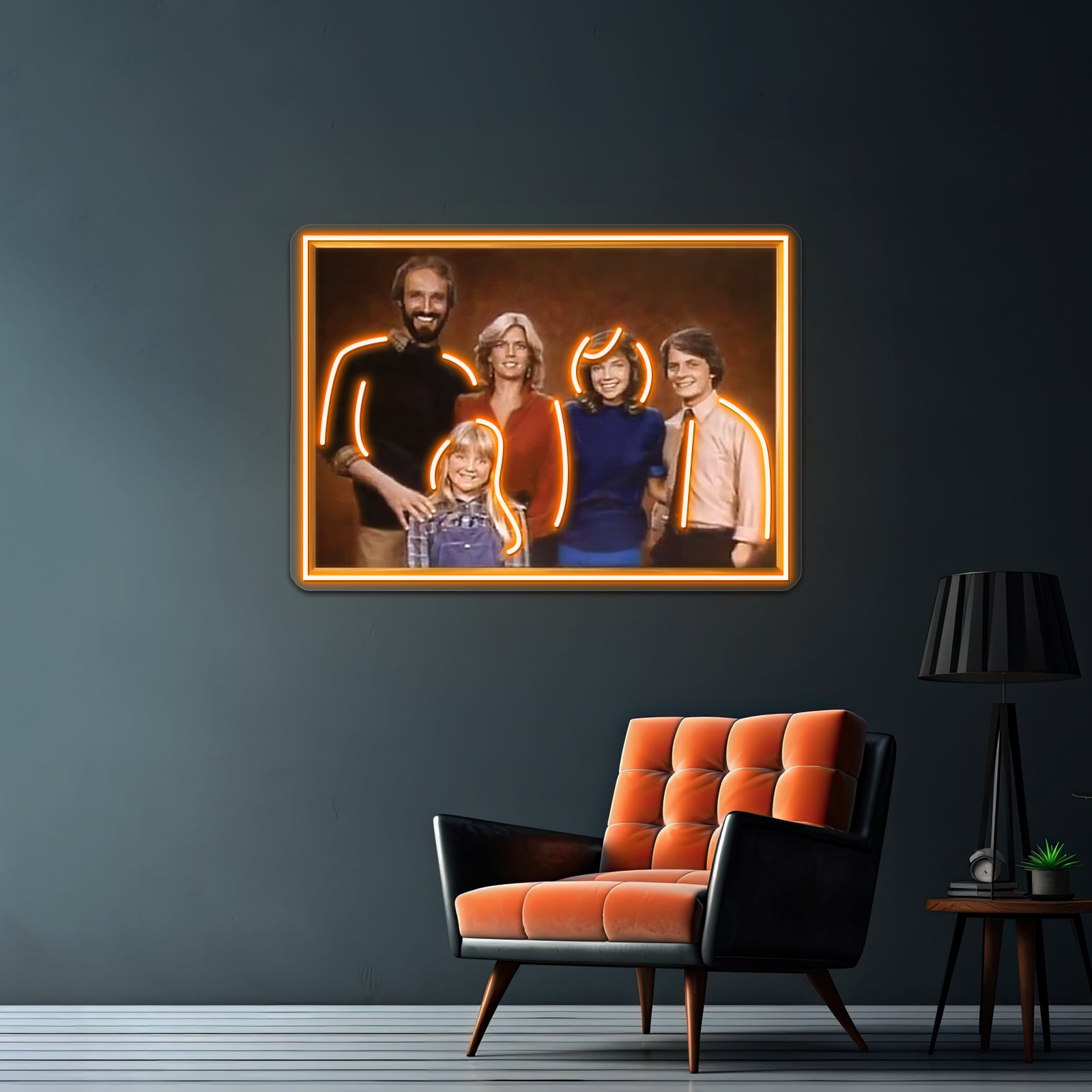 Family Ties Artwork Custom Neon Led Sign | Shineneon