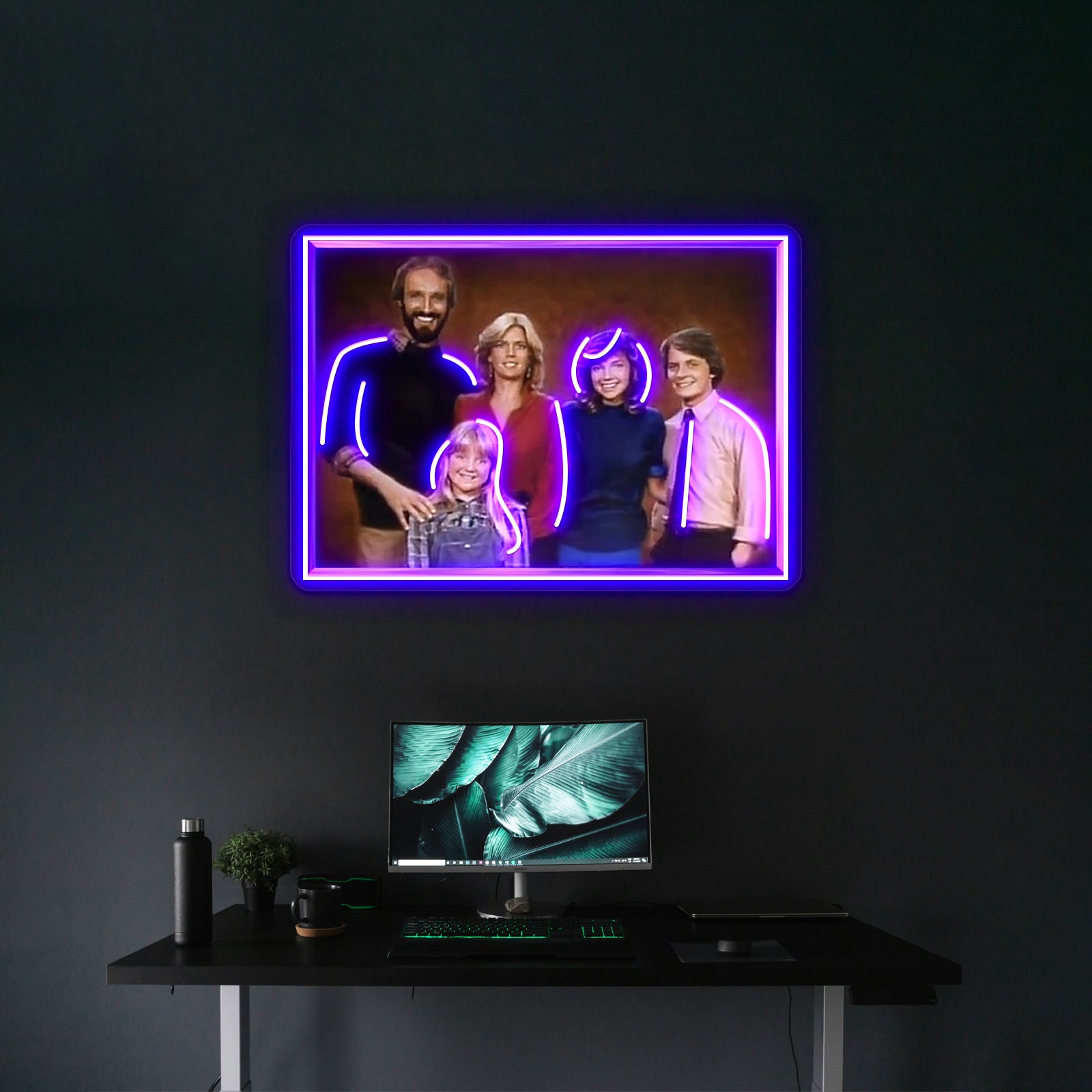 Family Ties Artwork Custom Neon Led Sign | Shineneon