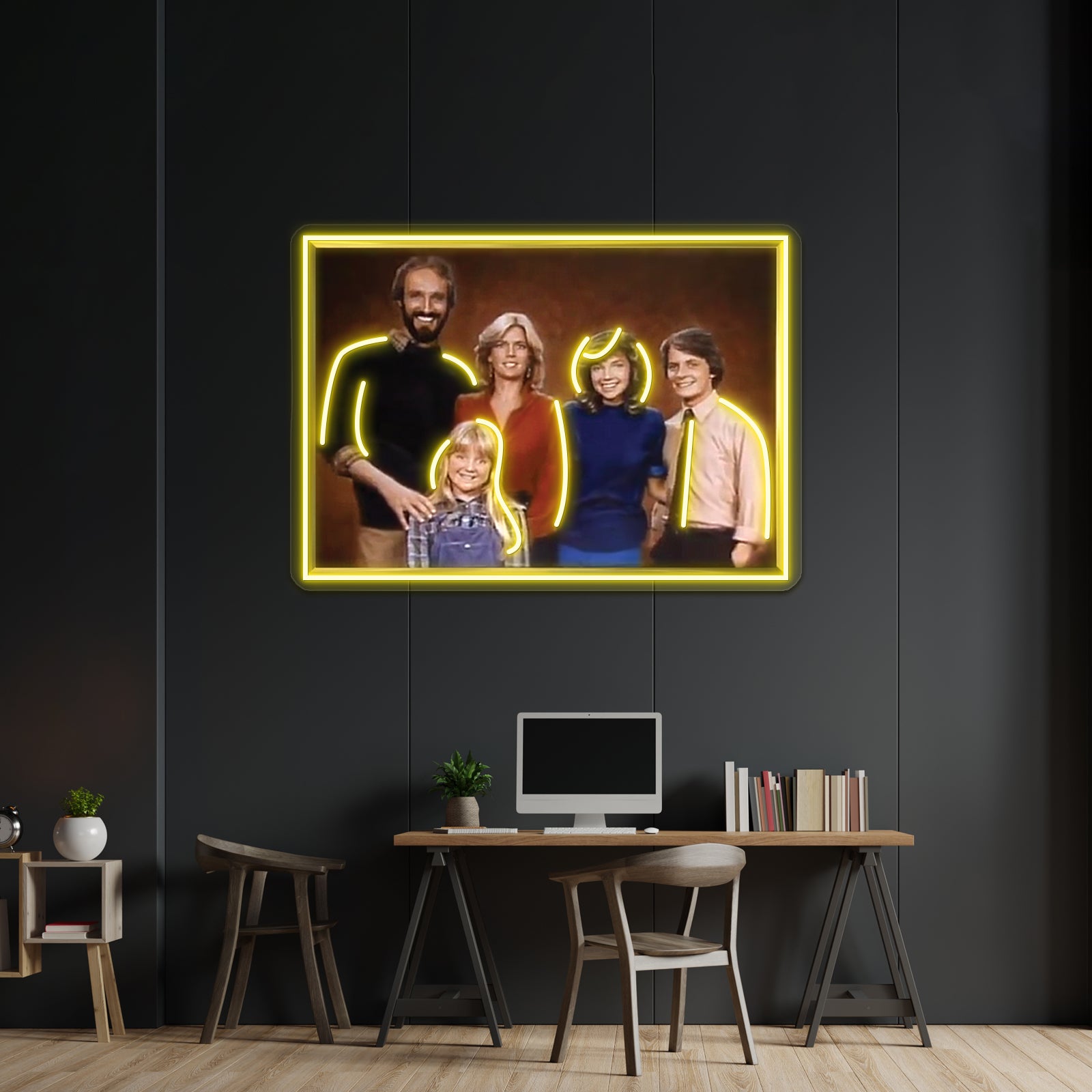 Family Ties Artwork Custom Neon Led Sign | Shineneon