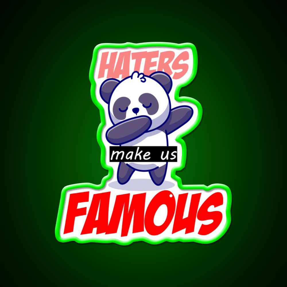 Famous Panda Asian Cultural Led Neon Sign Rgb Color - LED neon sign view 8