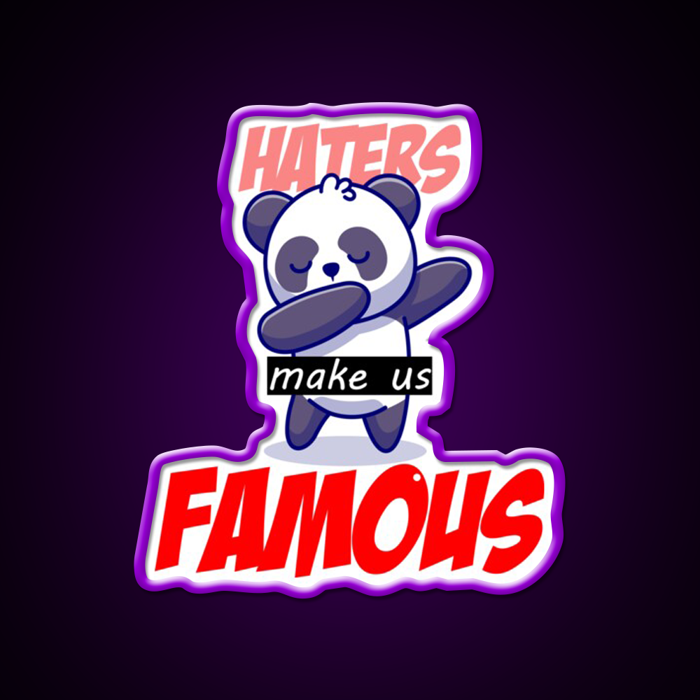 Famous Panda Asian Cultural Led Neon Sign Rgb Color - LED neon sign view 9