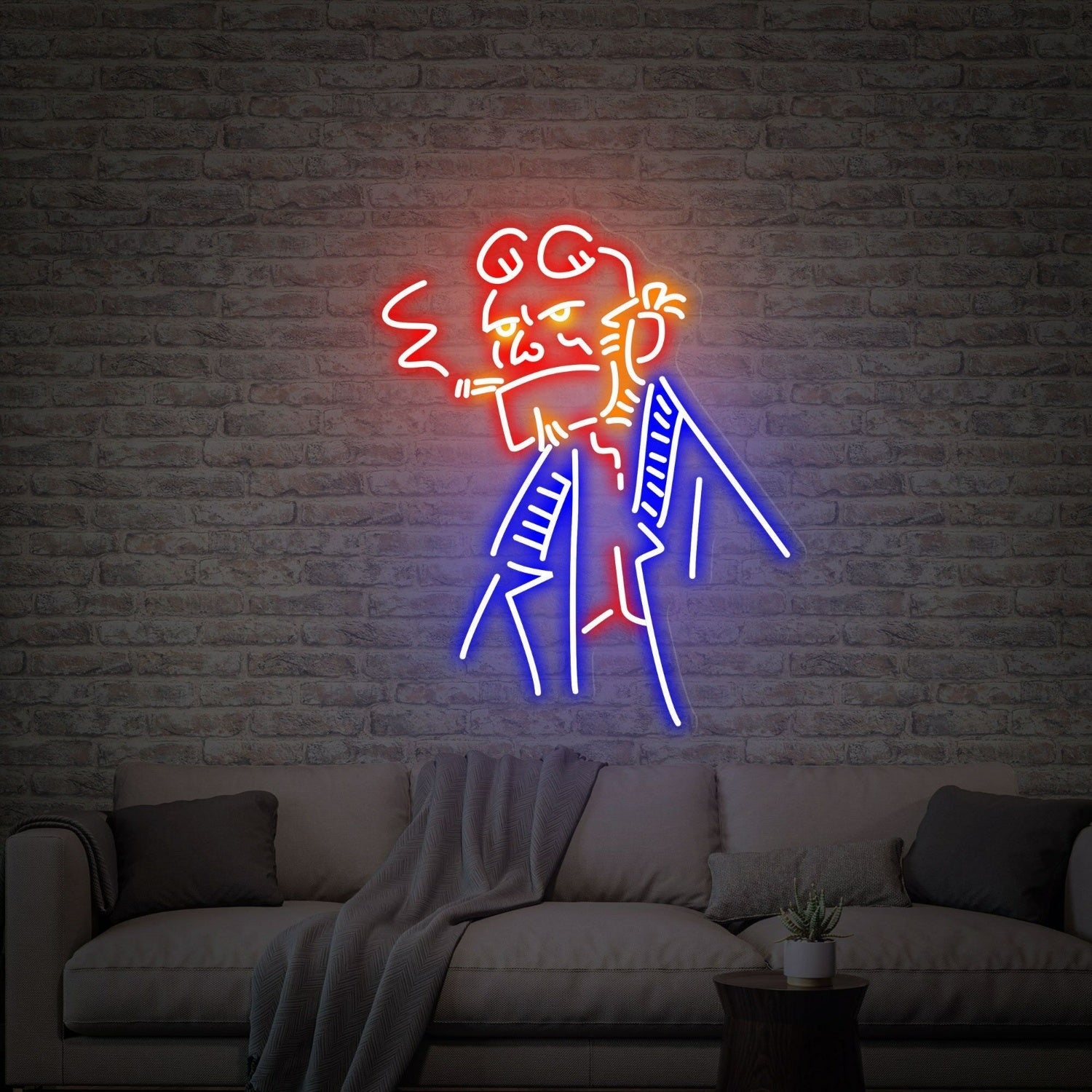 Fantastic Four Hellboy Led Neon Sign Wall Decor - Shineneon