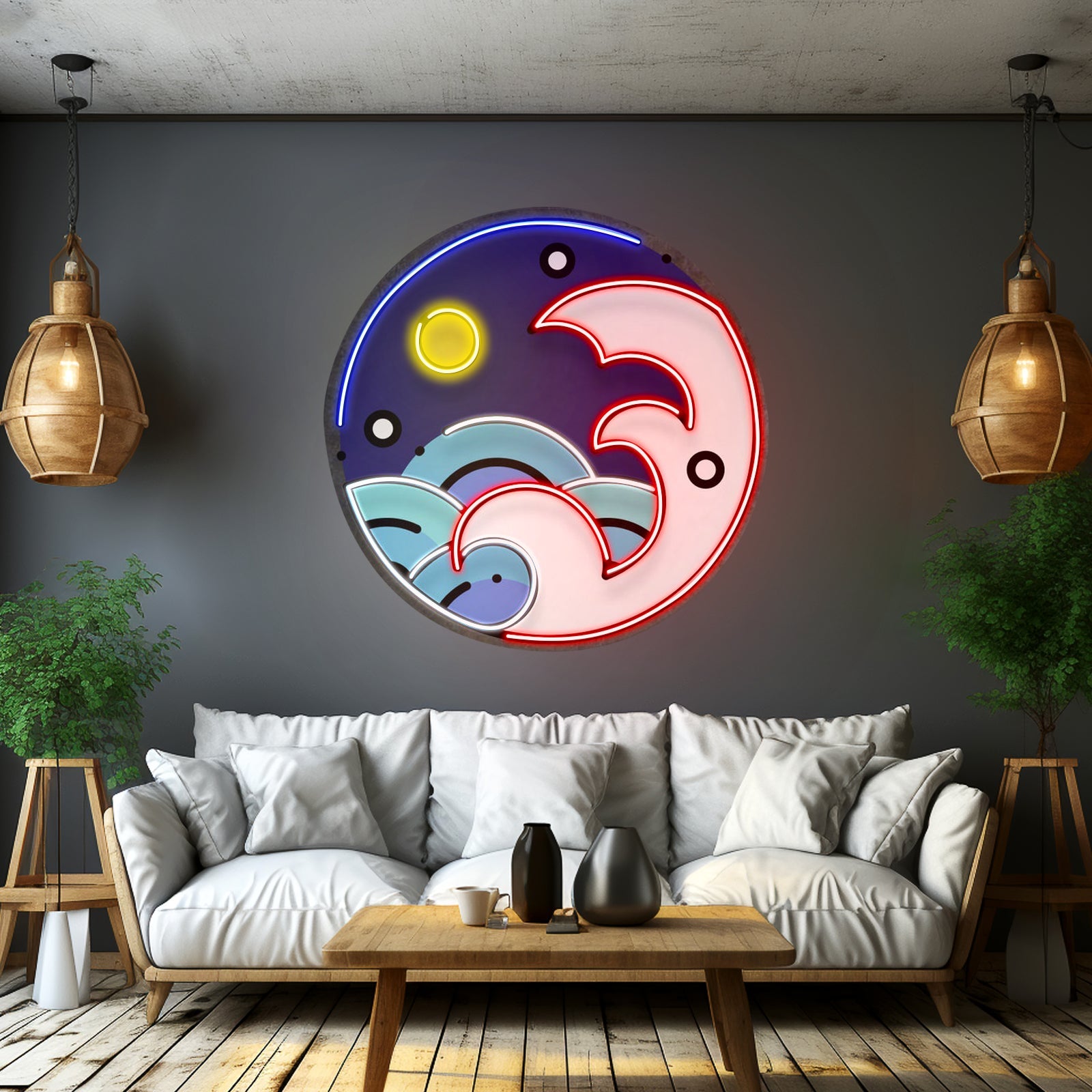 Fantastic Night Sky Led Neon Sign Light Custom Led Signs - Shineneon